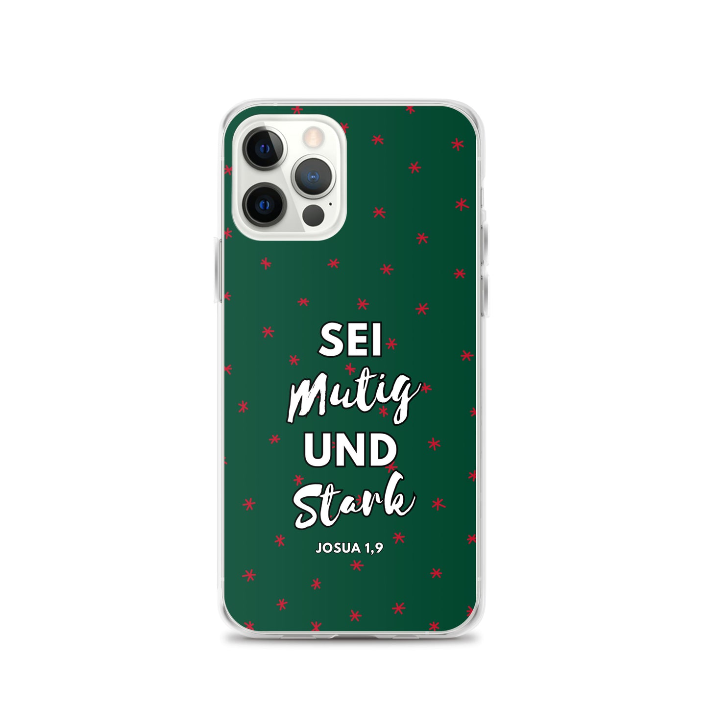 Sei mutig und stark Josua 1,9 iPhone-Hülle