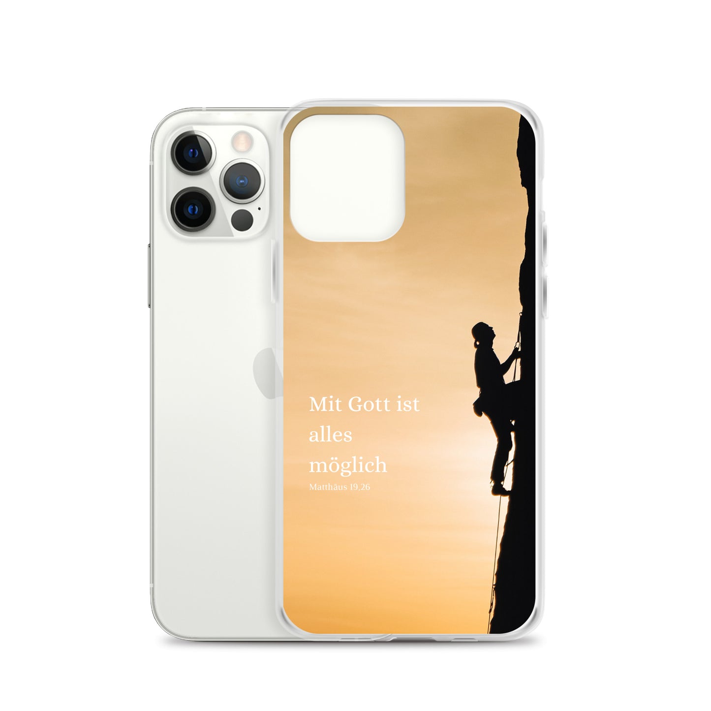 Mitt Gott ist alles möglich iPhone-Hülle