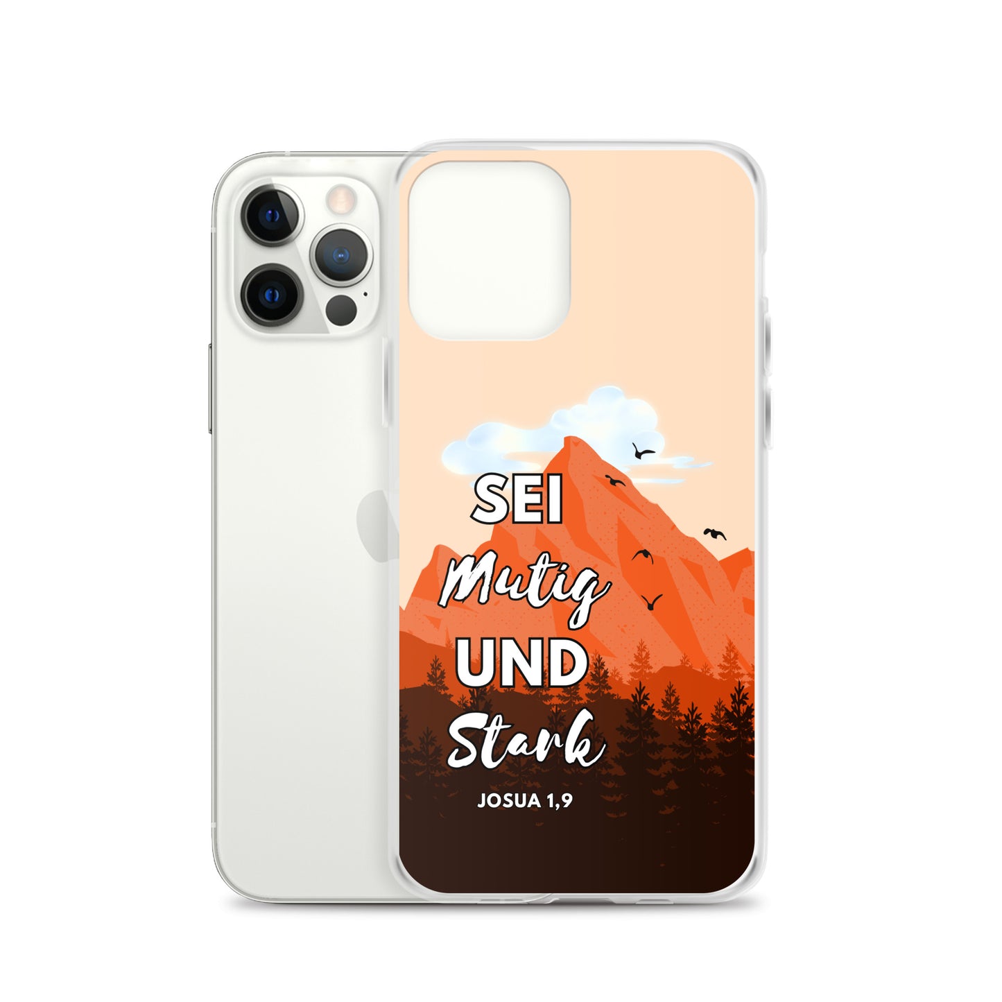 Sei mutig und stark iPhone-Hülle
