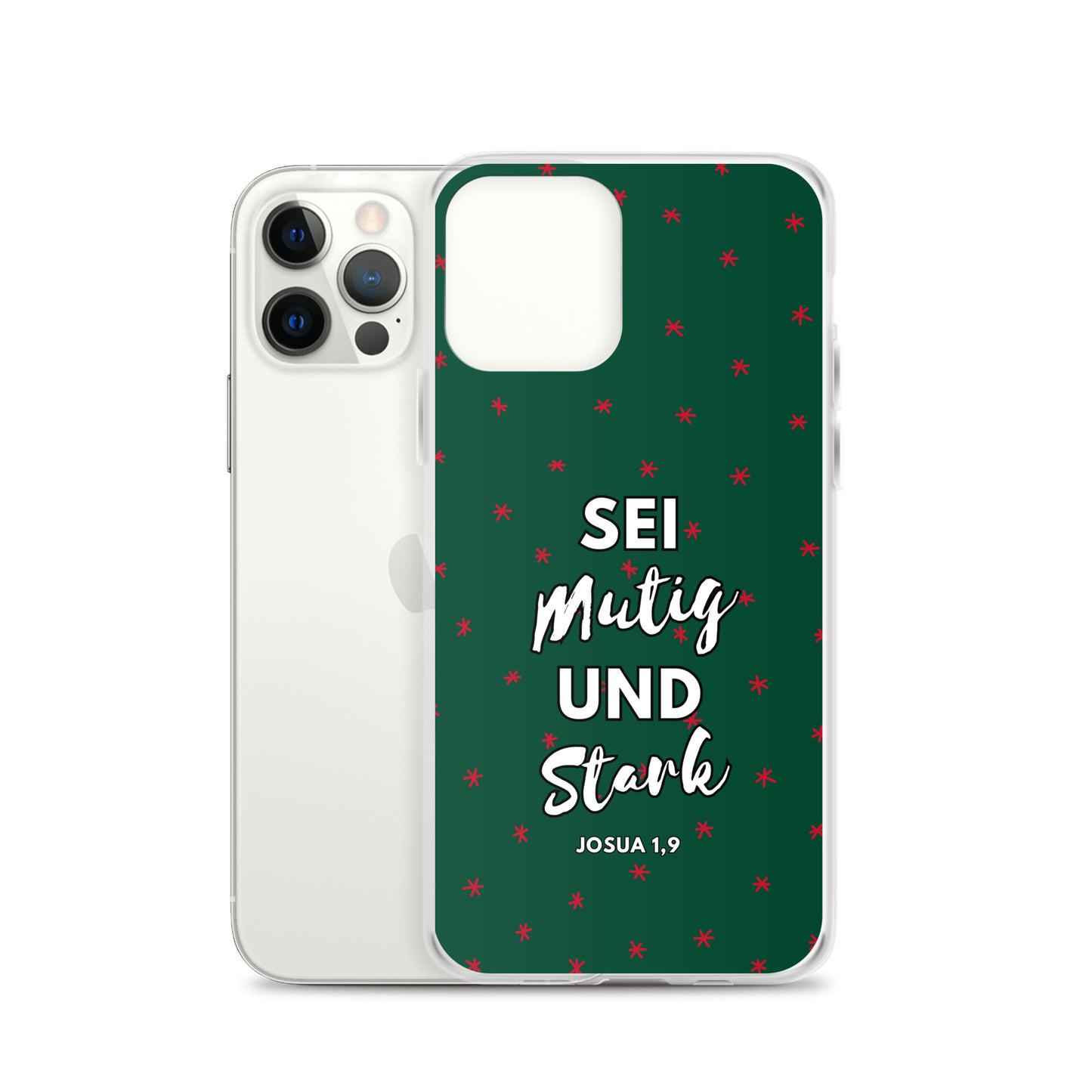 Sei mutig und stark Josua 1,9 iPhone-Hülle