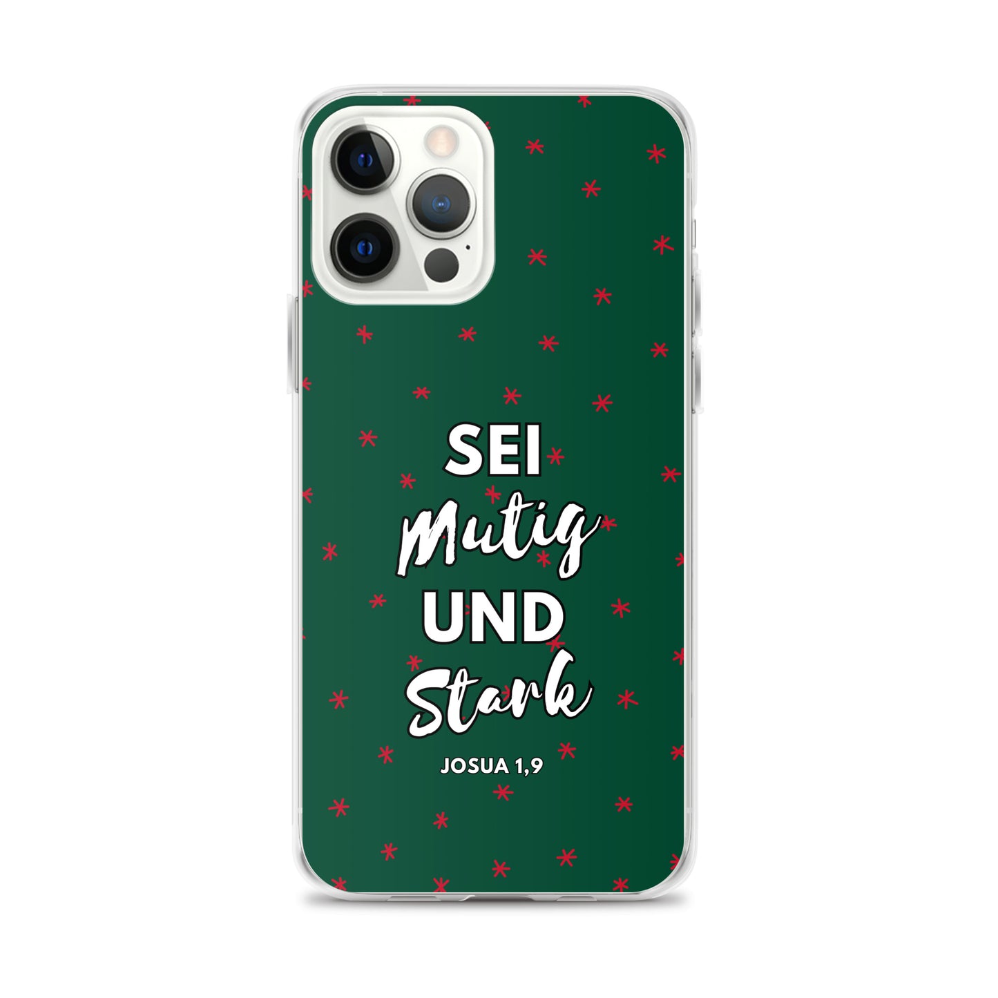 Sei mutig und stark Josua 1,9 iPhone-Hülle