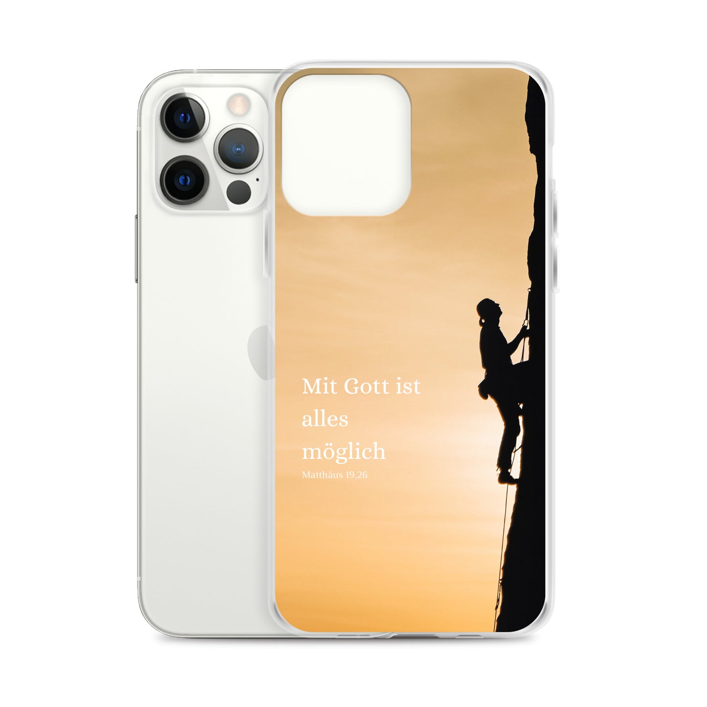Mitt Gott ist alles möglich iPhone-Hülle