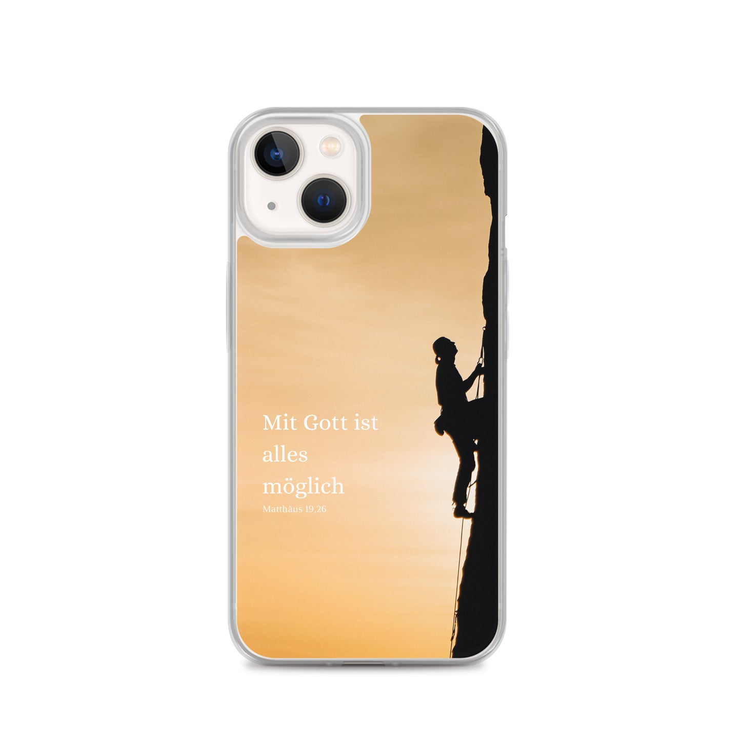 Mitt Gott ist alles möglich iPhone-Hülle