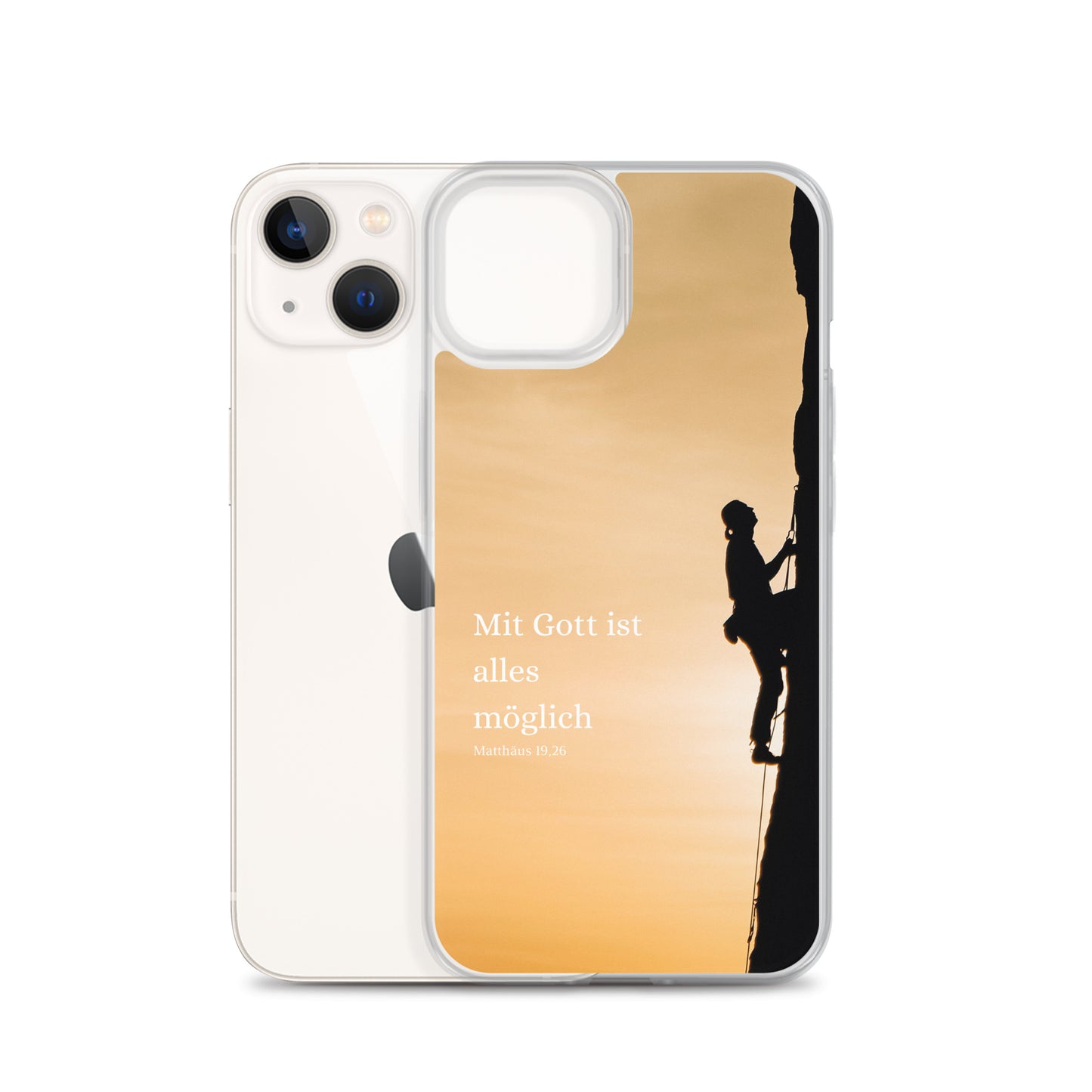Mitt Gott ist alles möglich iPhone-Hülle
