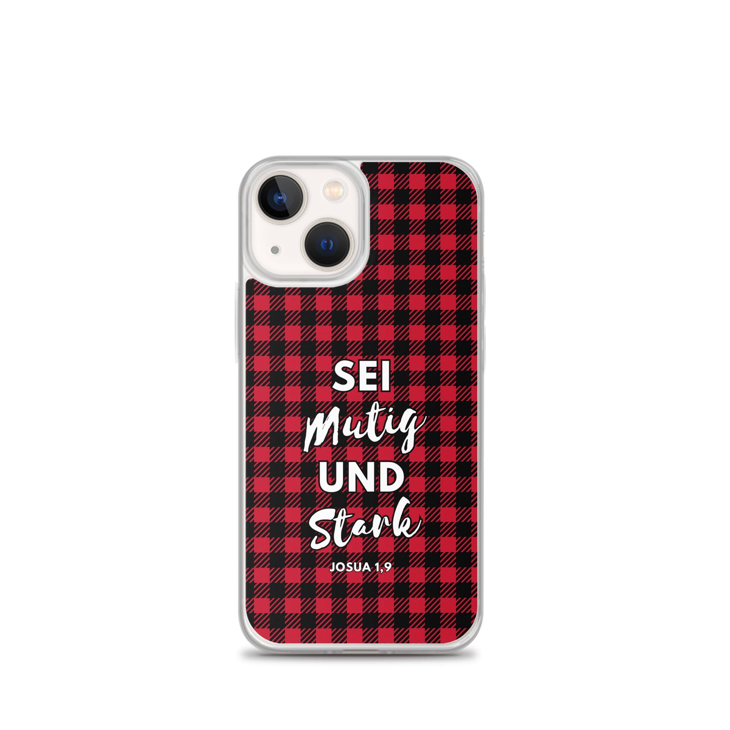 Sei mutig und stark Josua 1,9 iPhone-Hülle
