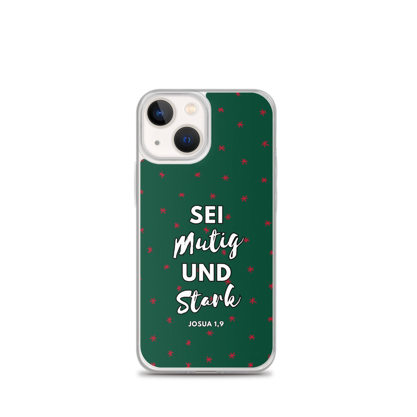 Sei mutig und stark Josua 1,9 iPhone-Hülle