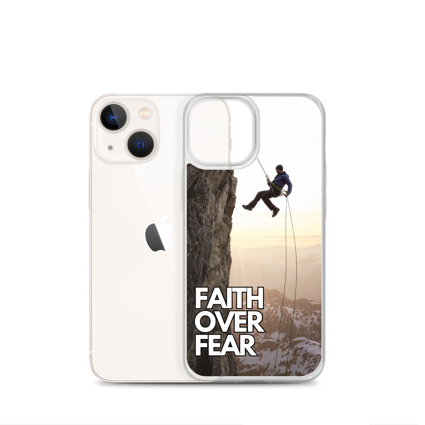 Faith over Fear iPhone-Hülle