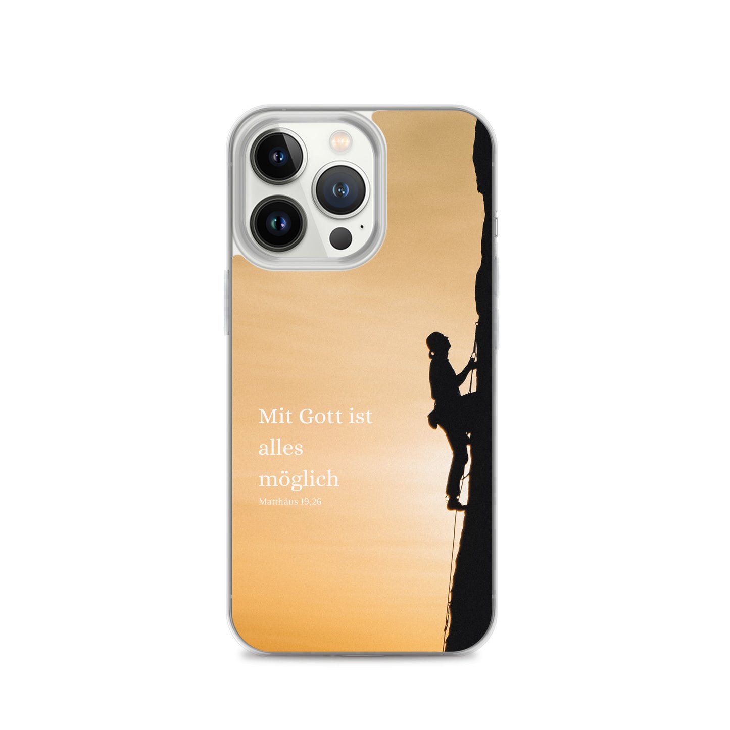Mitt Gott ist alles möglich iPhone-Hülle