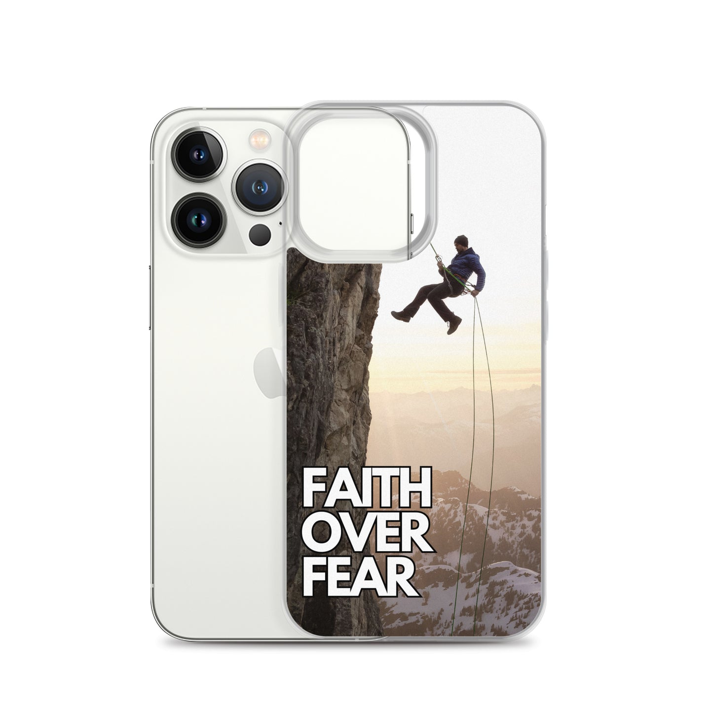 Faith over Fear iPhone-Hülle