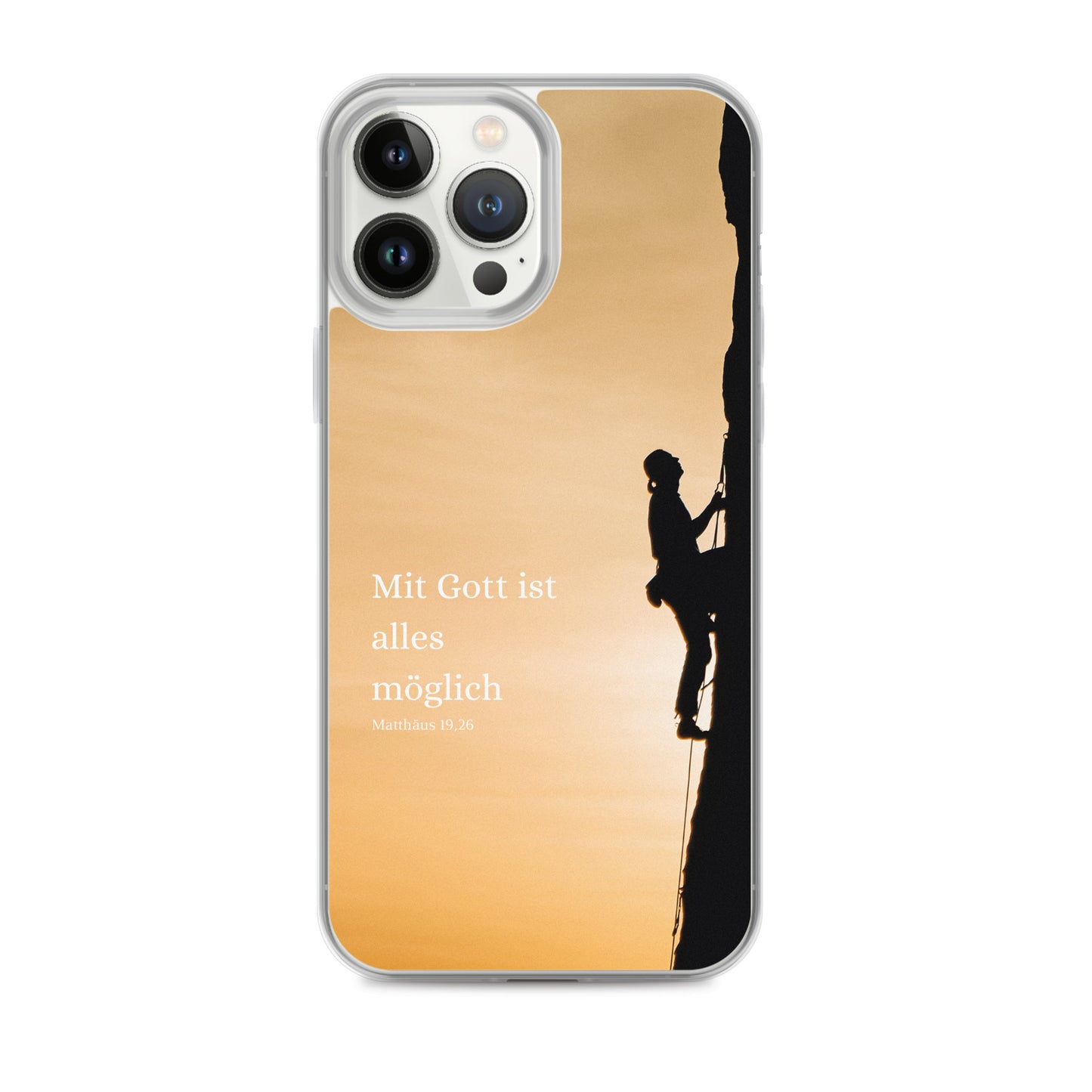 Mitt Gott ist alles möglich iPhone-Hülle
