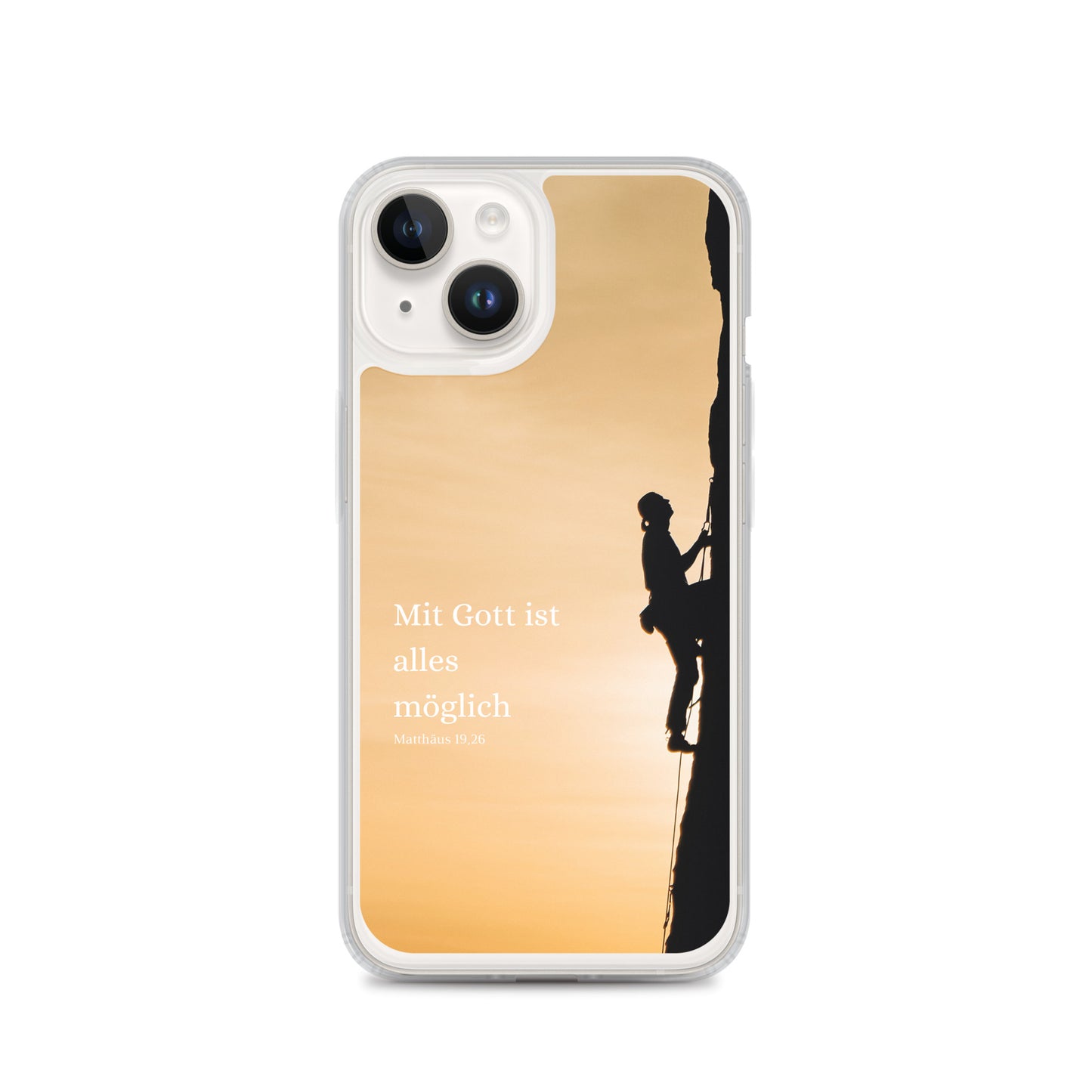 Mitt Gott ist alles möglich iPhone-Hülle