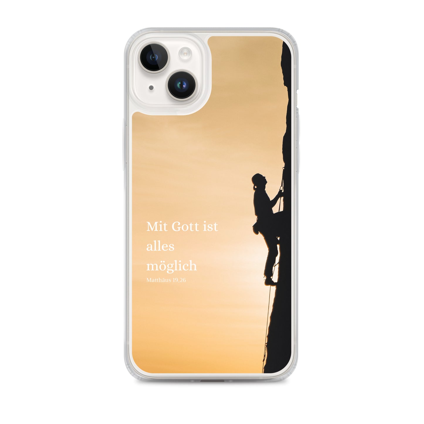 Mitt Gott ist alles möglich iPhone-Hülle