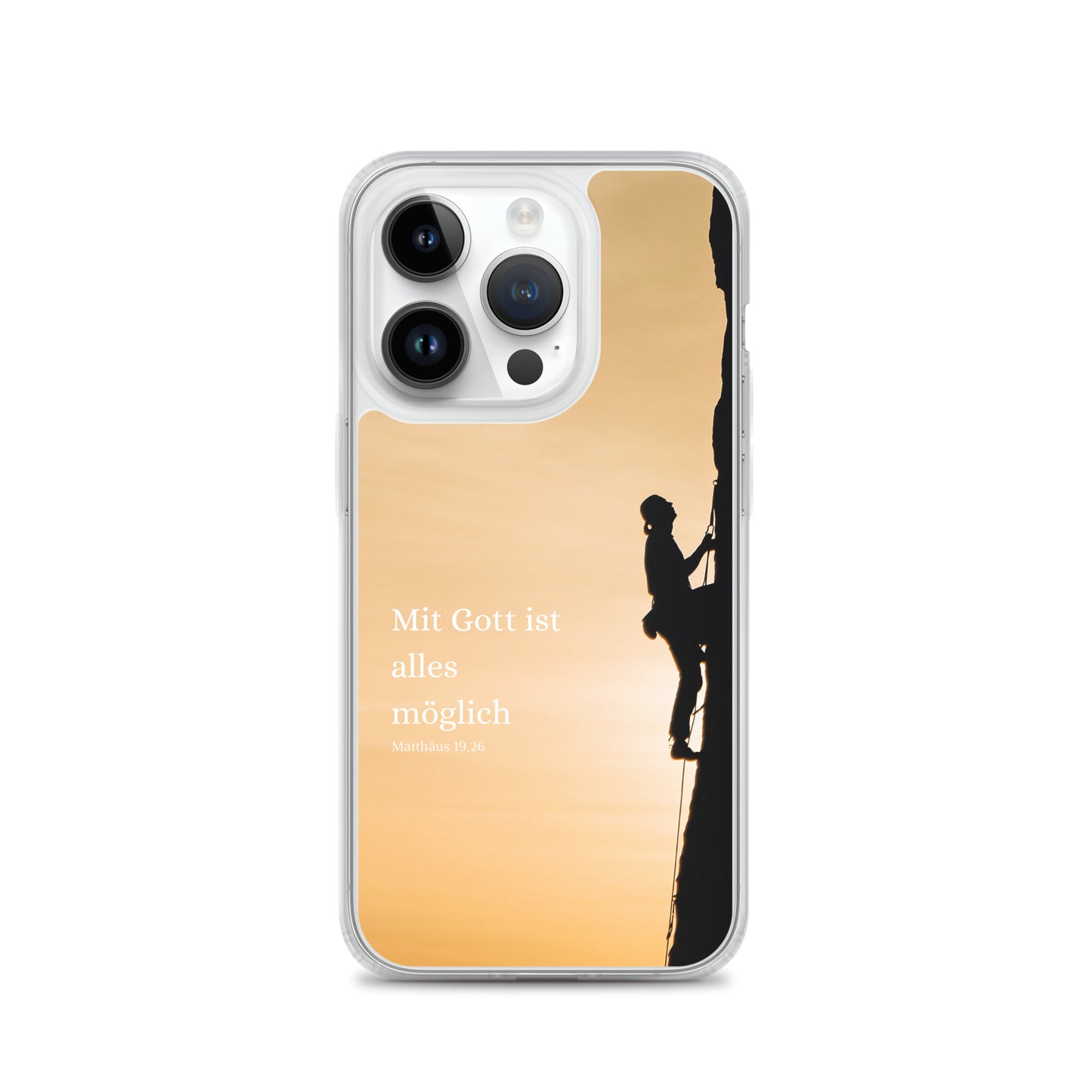 Mitt Gott ist alles möglich iPhone-Hülle