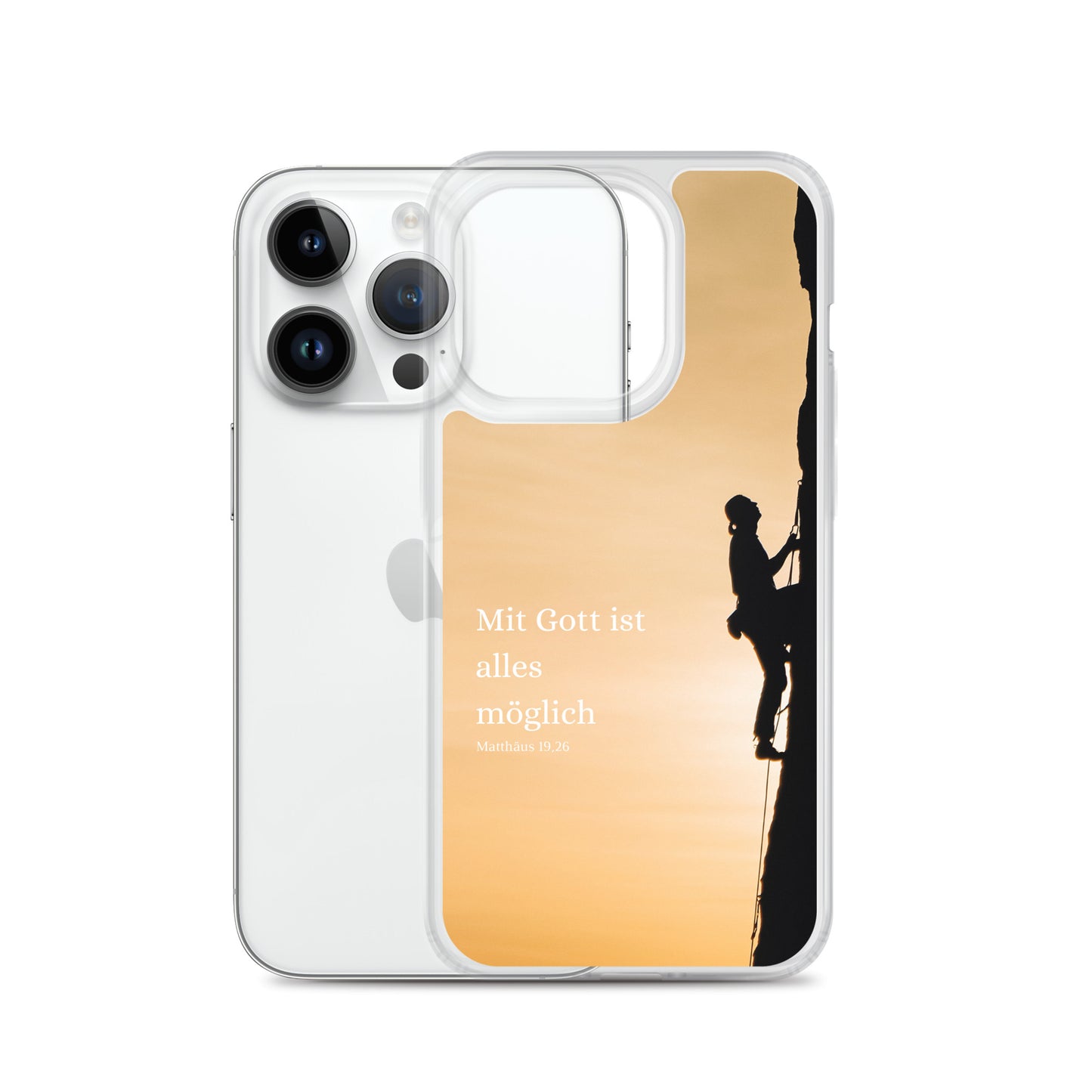 Mitt Gott ist alles möglich iPhone-Hülle
