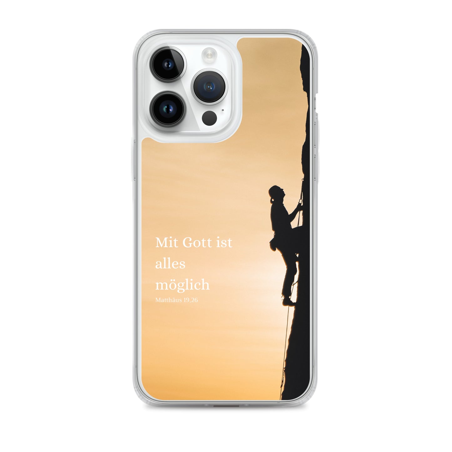 Mitt Gott ist alles möglich iPhone-Hülle