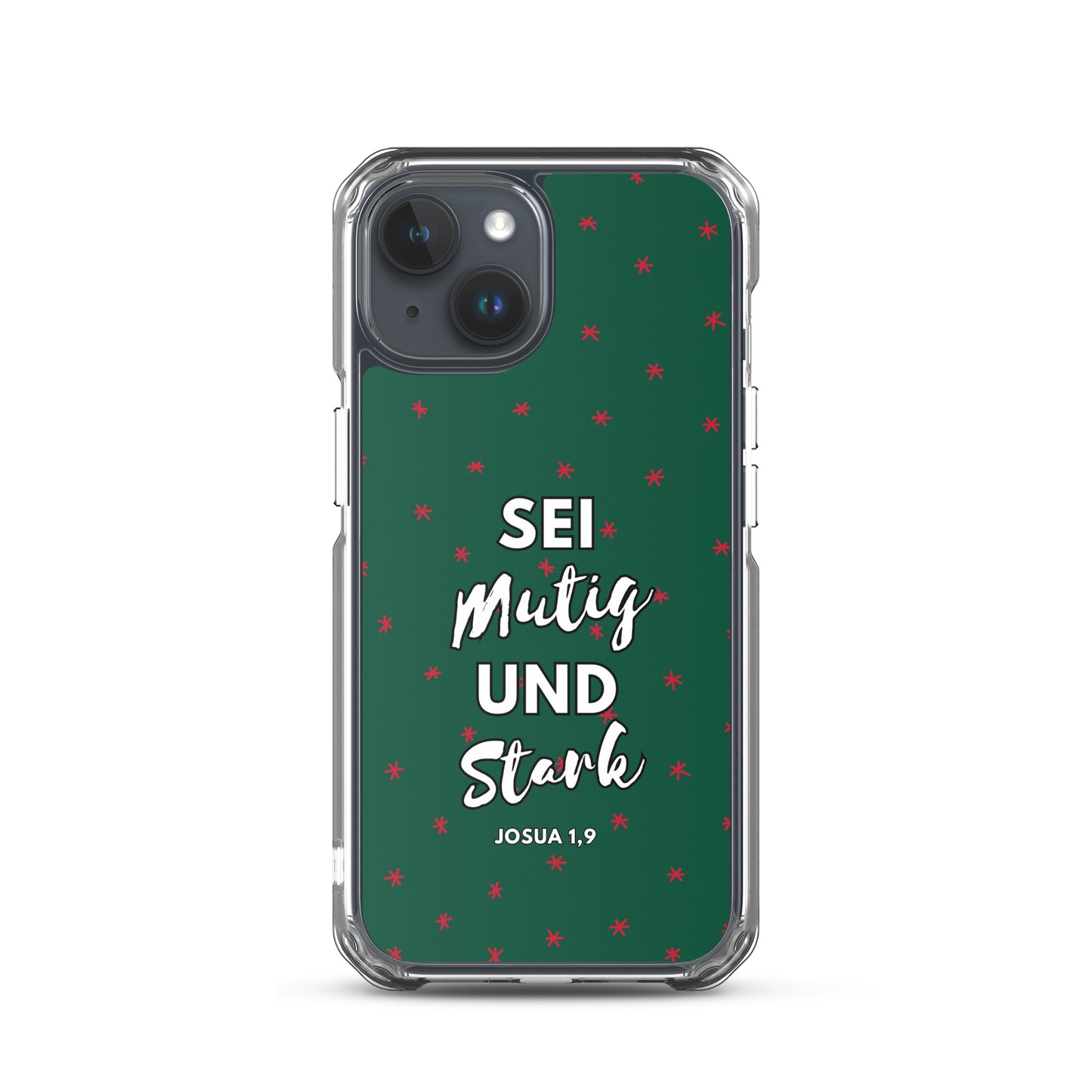 Sei mutig und stark Josua 1,9 iPhone-Hülle