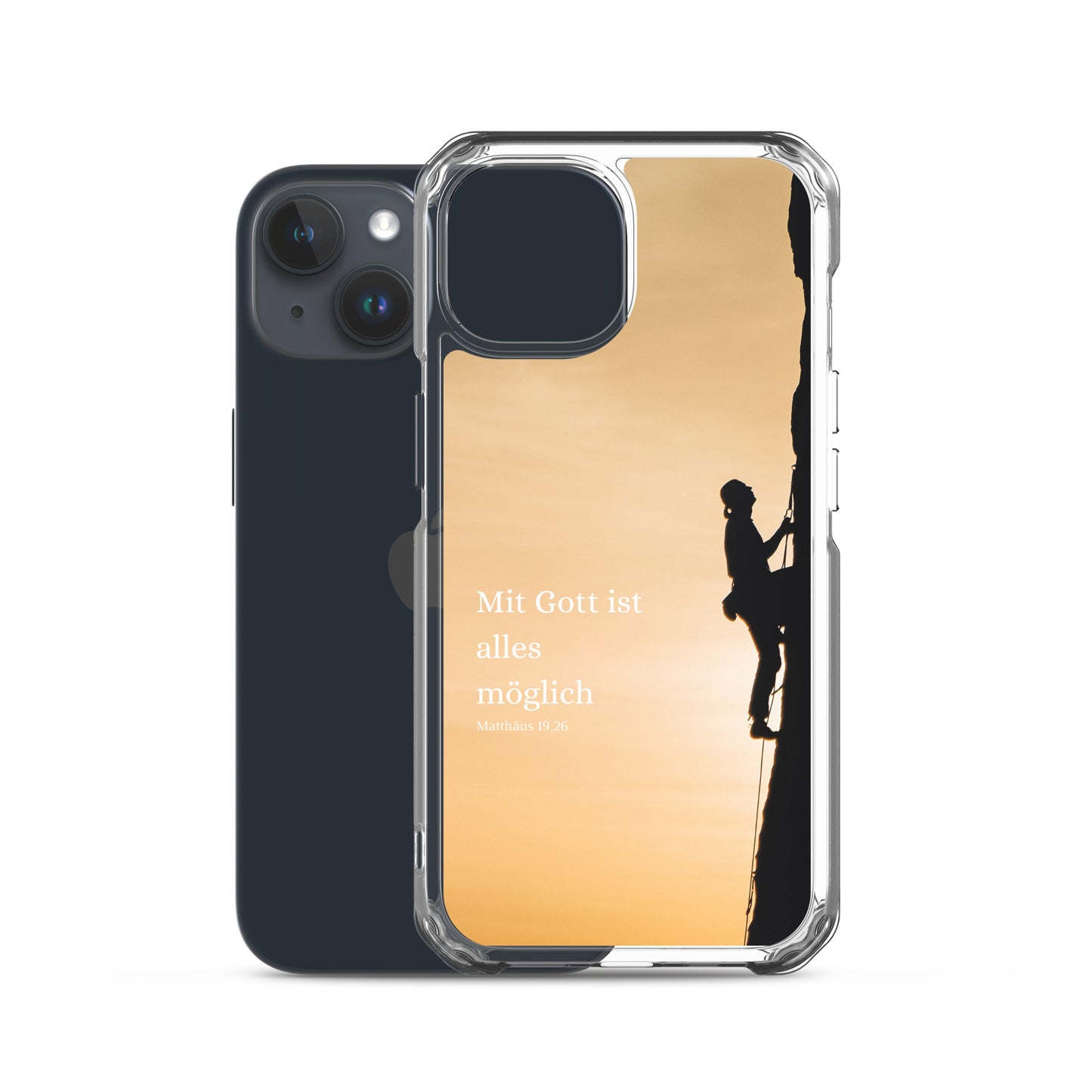 Mitt Gott ist alles möglich iPhone-Hülle