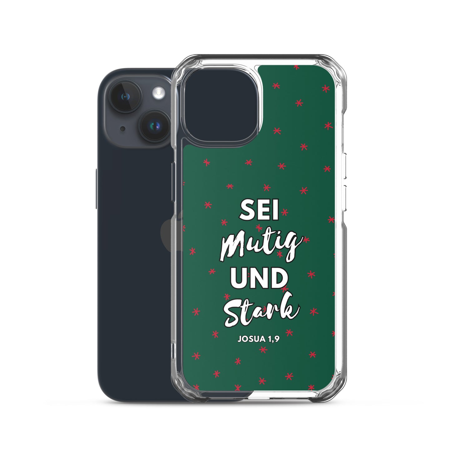 Sei mutig und stark Josua 1,9 iPhone-Hülle
