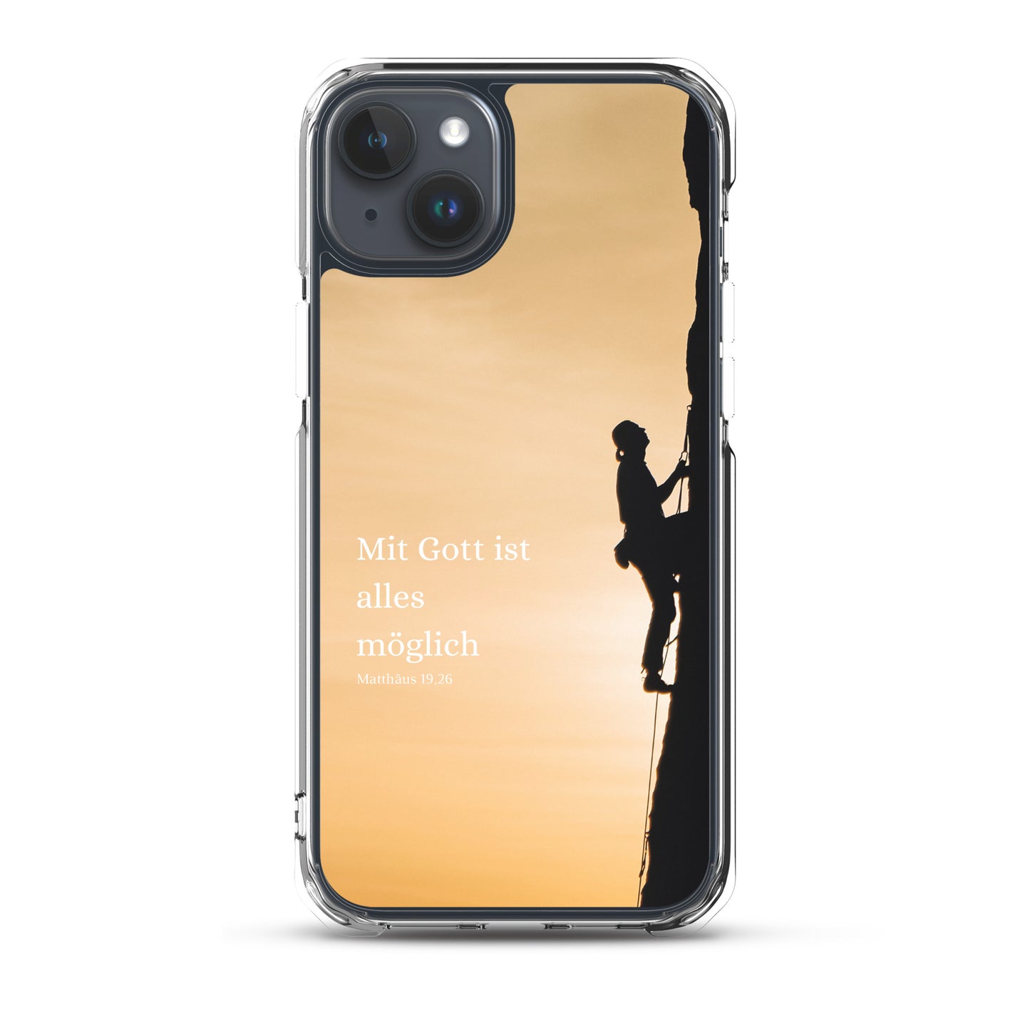 Mitt Gott ist alles möglich iPhone-Hülle