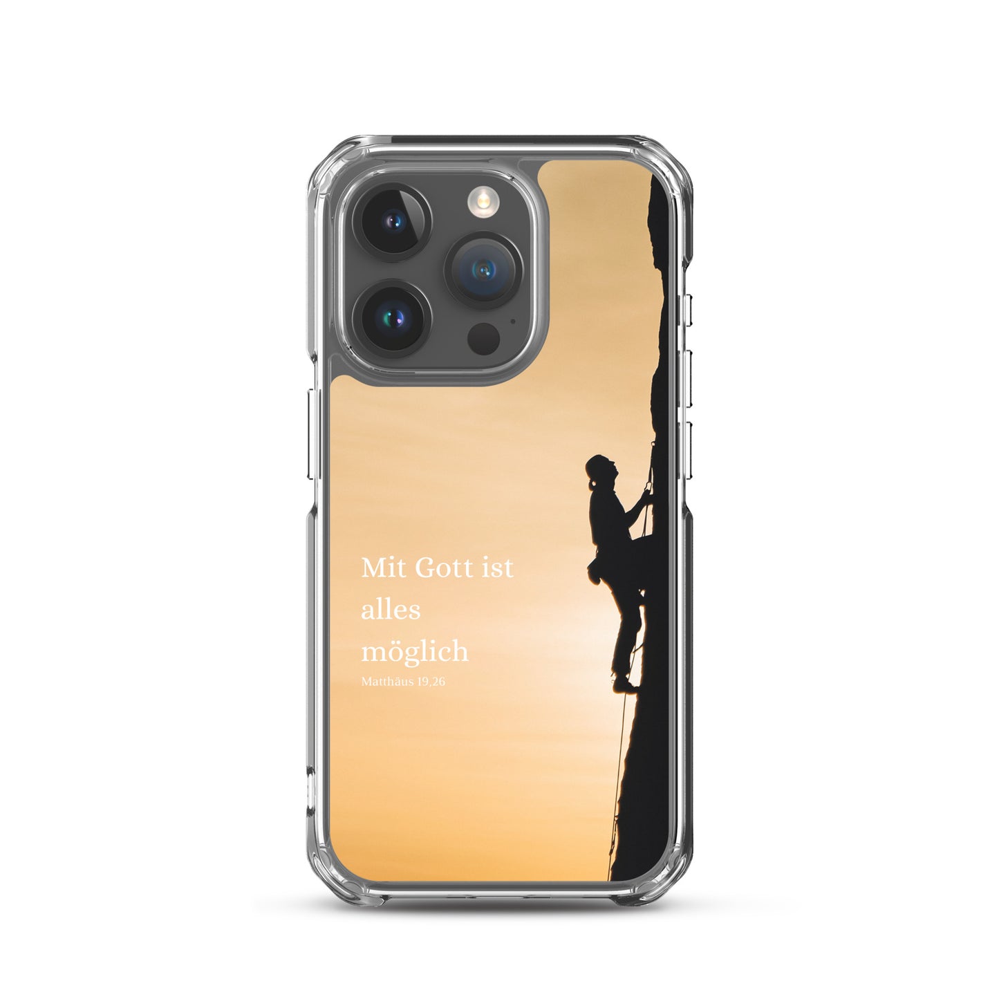 Mitt Gott ist alles möglich iPhone-Hülle