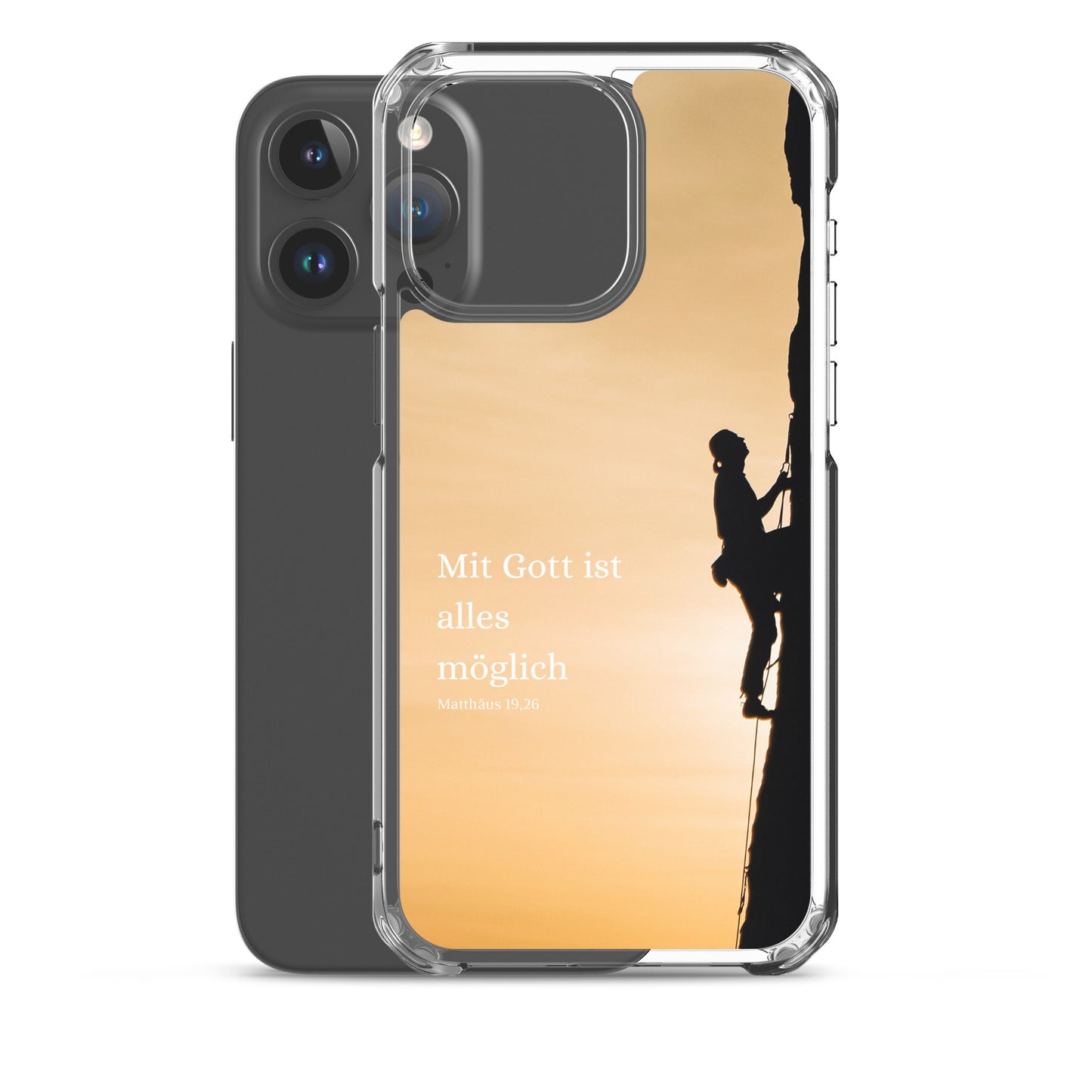 Mitt Gott ist alles möglich iPhone-Hülle