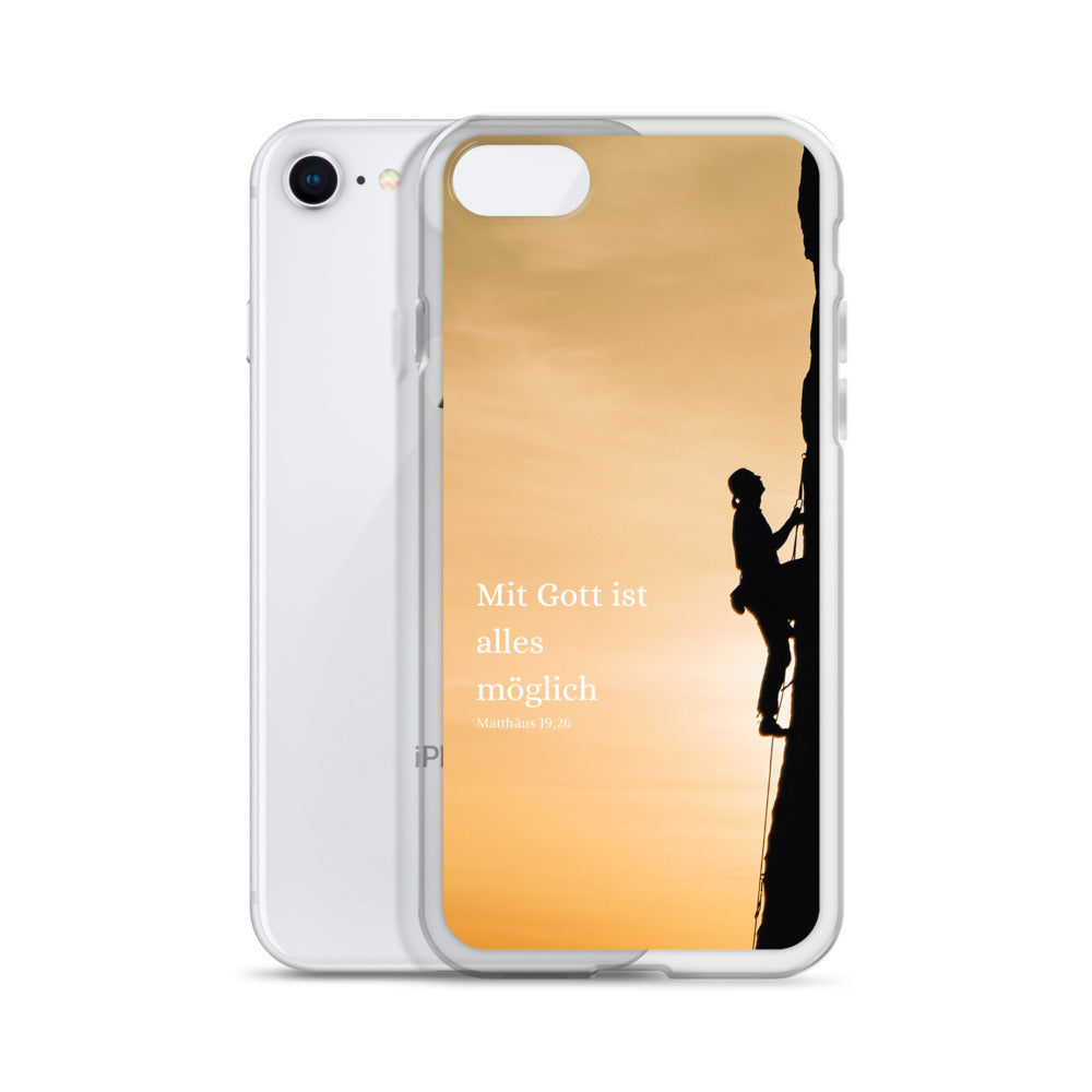 Mitt Gott ist alles möglich iPhone-Hülle