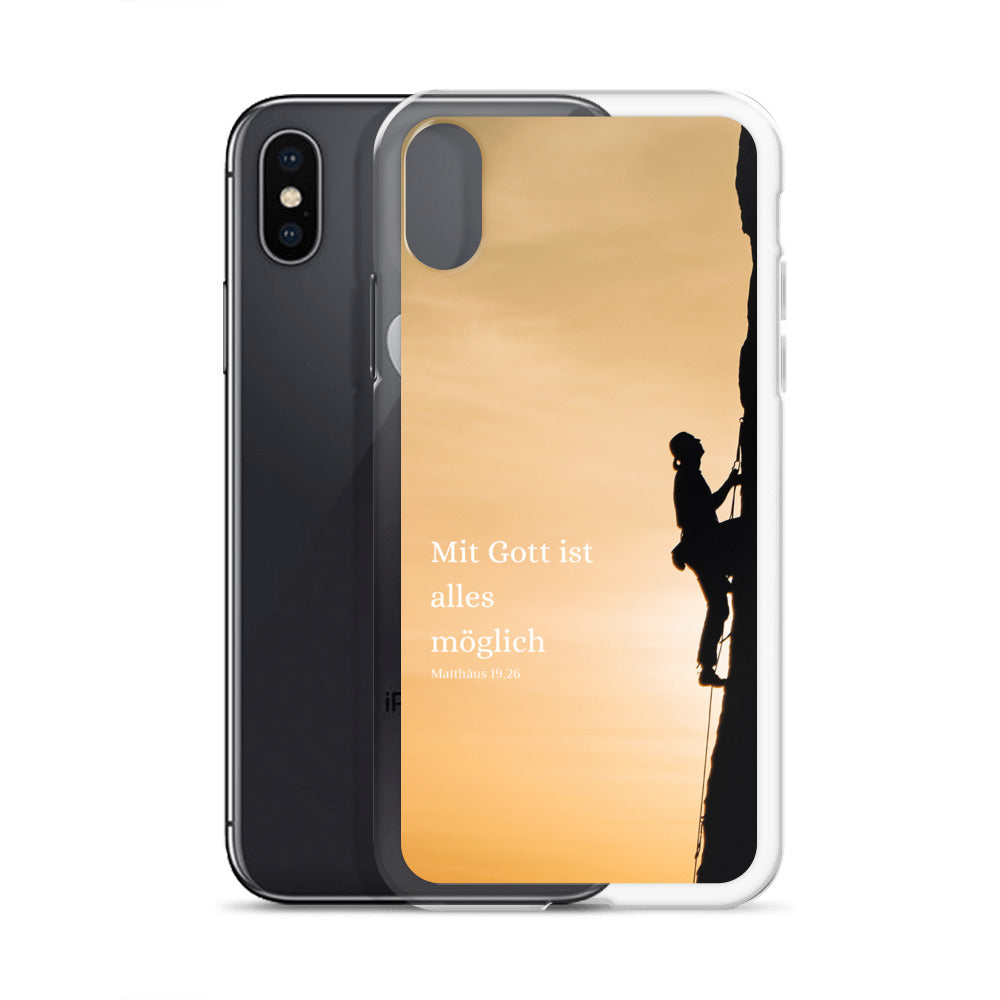Mitt Gott ist alles möglich iPhone-Hülle