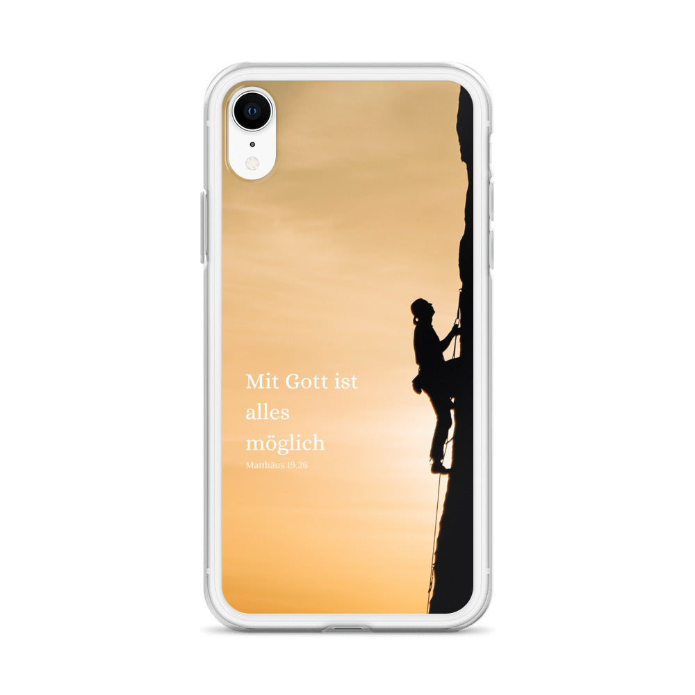 Mitt Gott ist alles möglich iPhone-Hülle