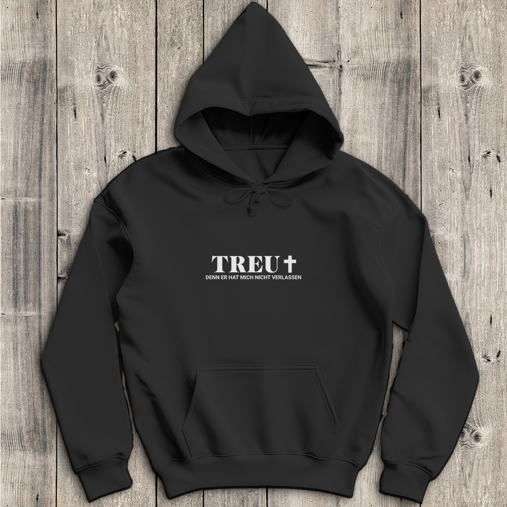 Treu - Christlicher Herren Hoodie