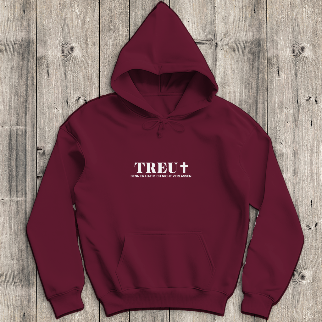 Treu - Christlicher Herren Hoodie