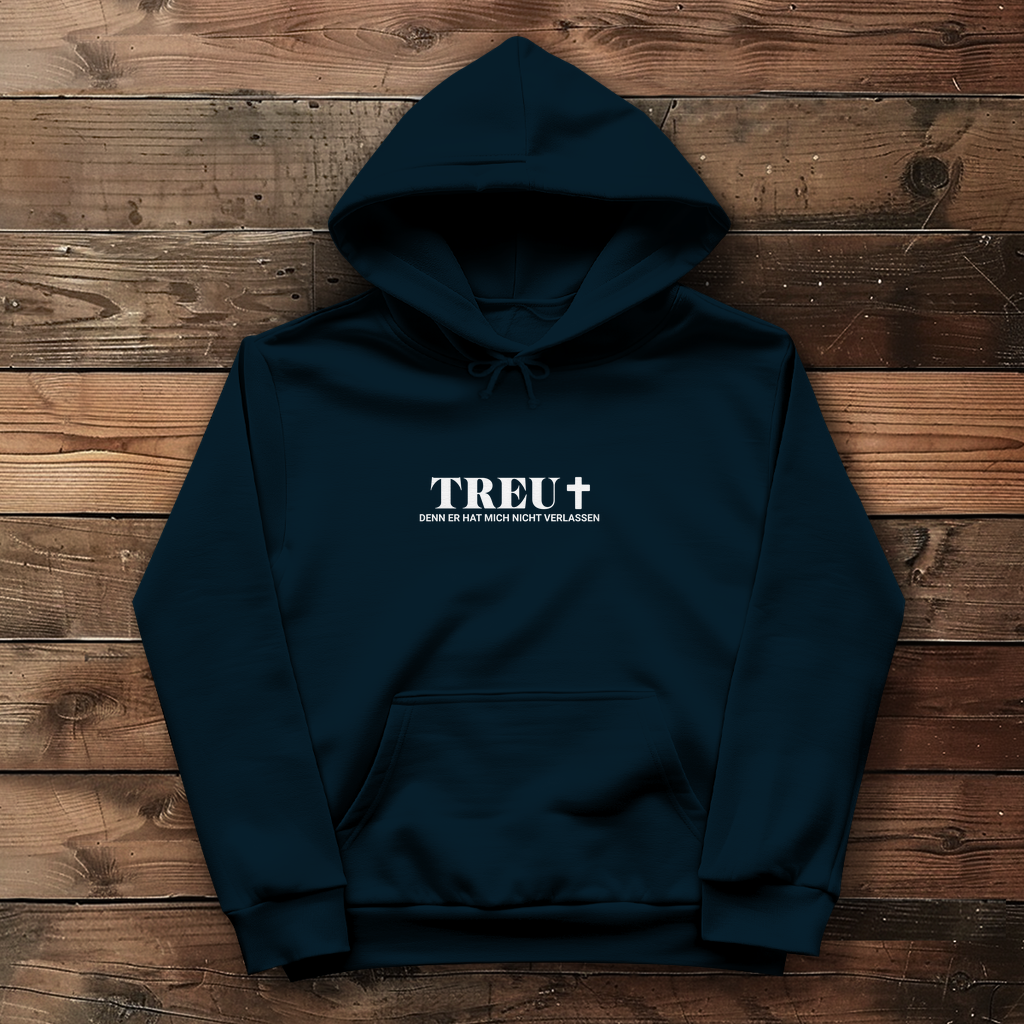 Treu - Christlicher Damen Hoodie