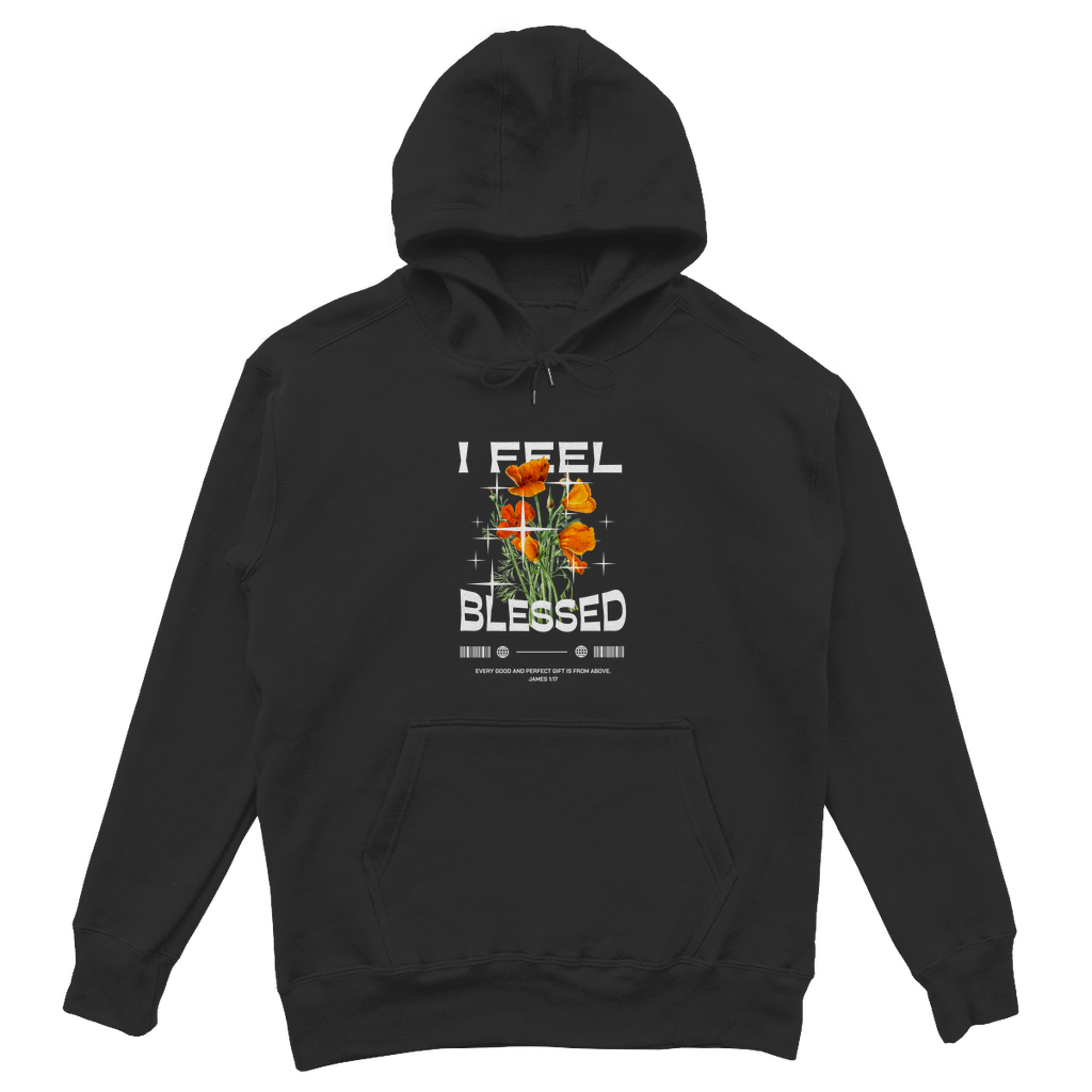 I feel blessed - Christlicher Unisex Oversize Hoodie