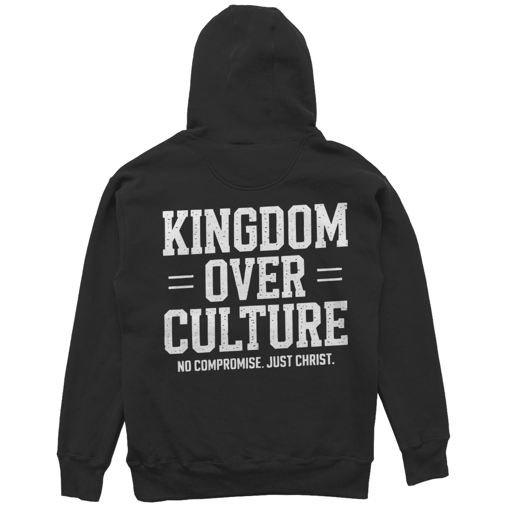 Kingdom Over Culture - Christlicher Unisex Oversize Hoodie