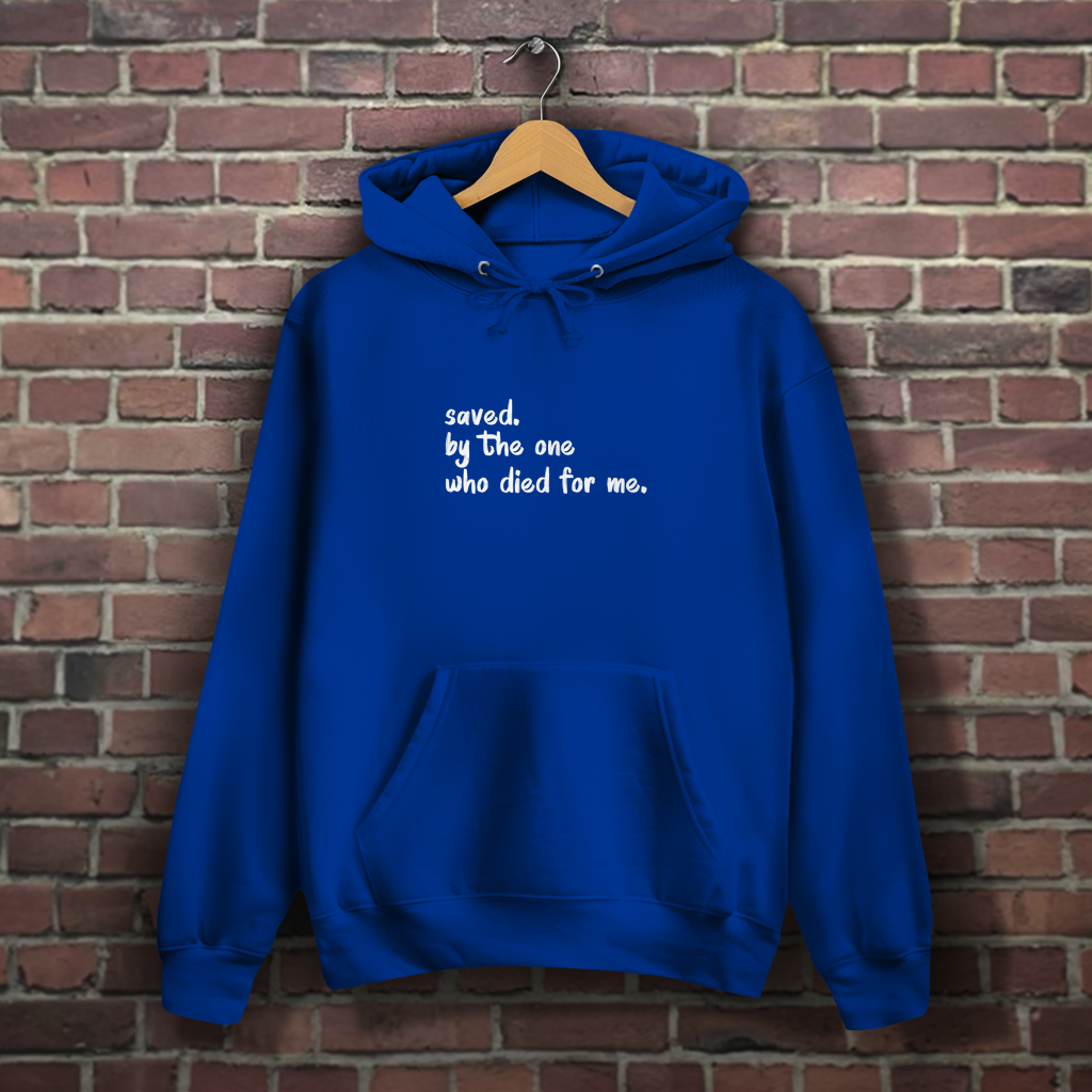 Saved - Christlicher Damen Hoodie