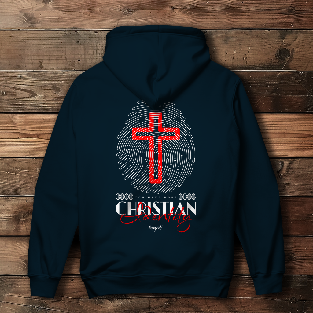 Christian Identity - Backprint Christlicher Damen Hoodie