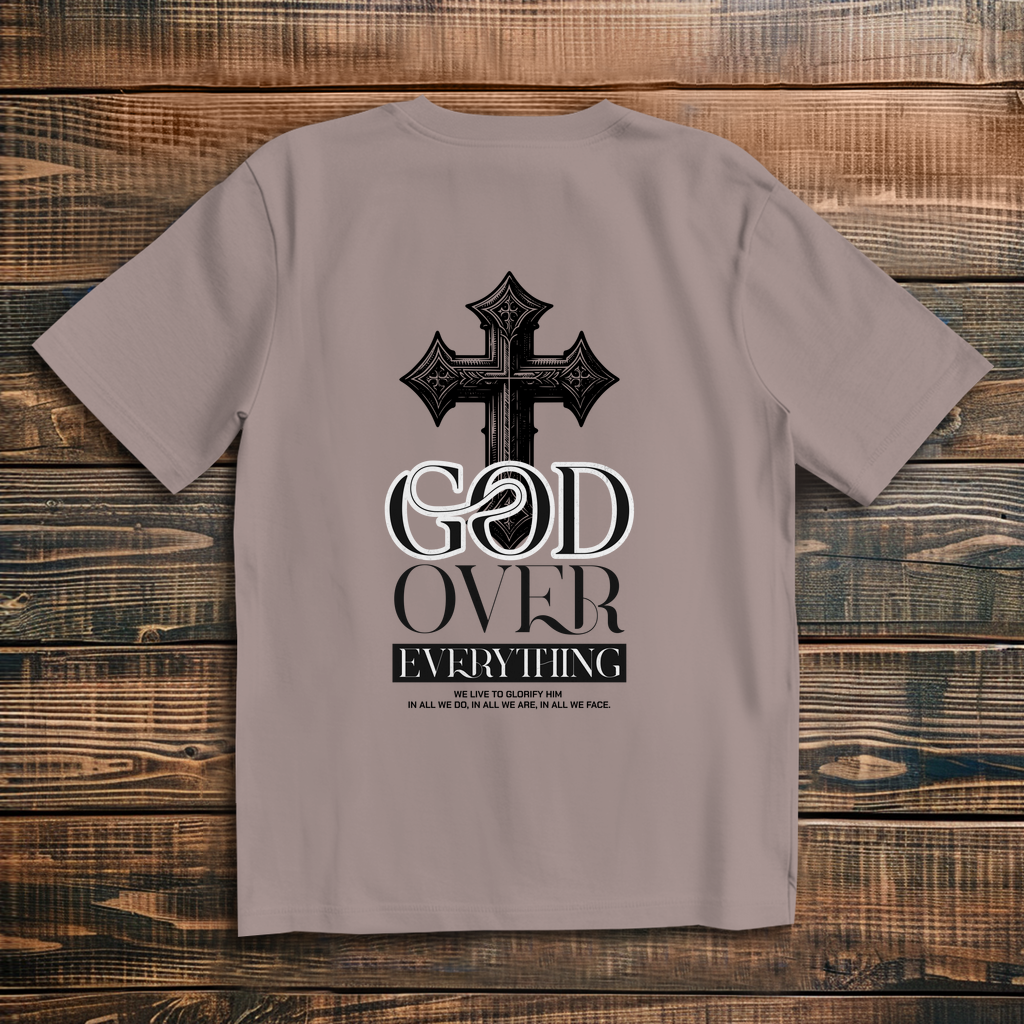 God Over Everything Oversize T-Shirt