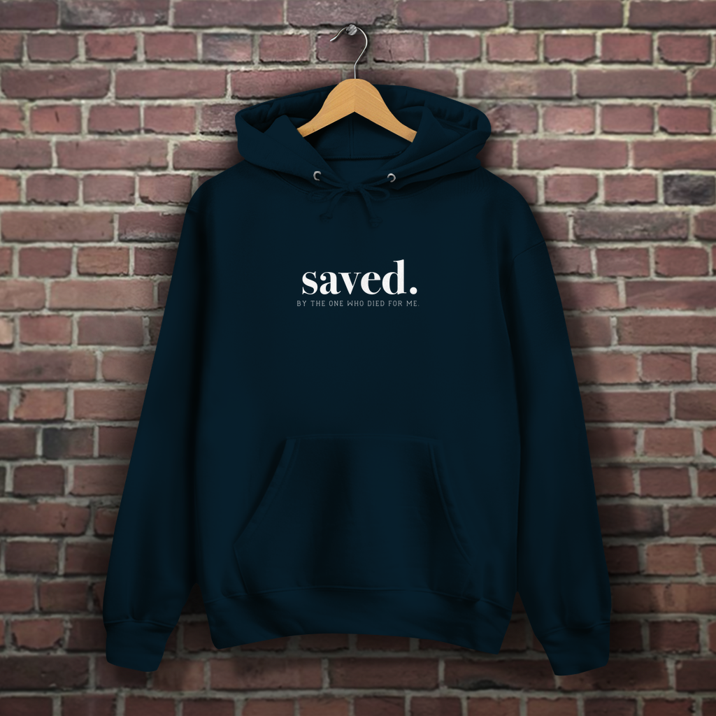 Saved - Christlicher Damen Hoodie