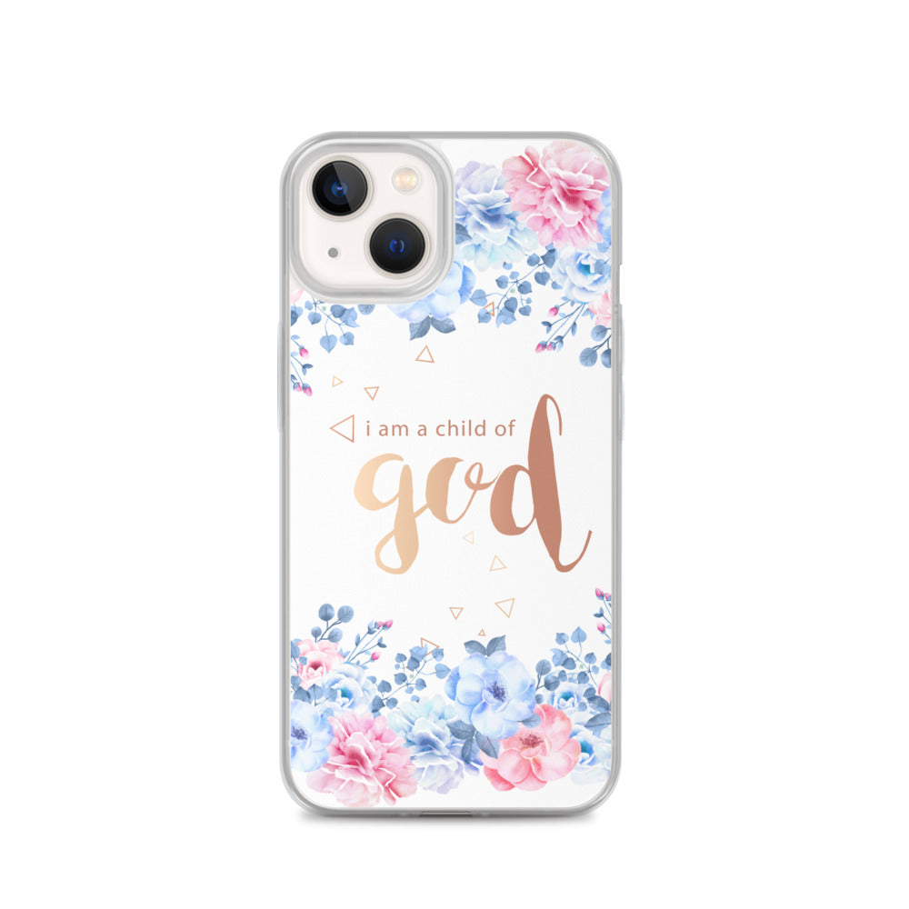 I am a child of god - christliche iPhone Handyhülle