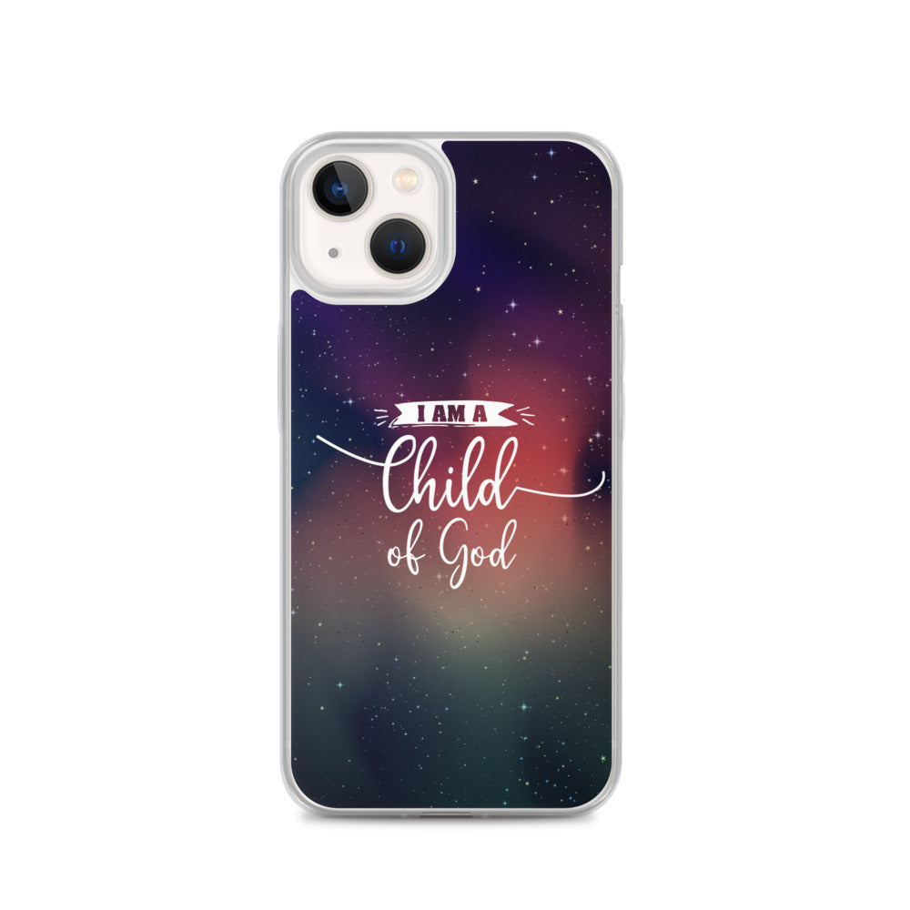 I am a Child of God Universe Design - christliche iPhone Handyhülle