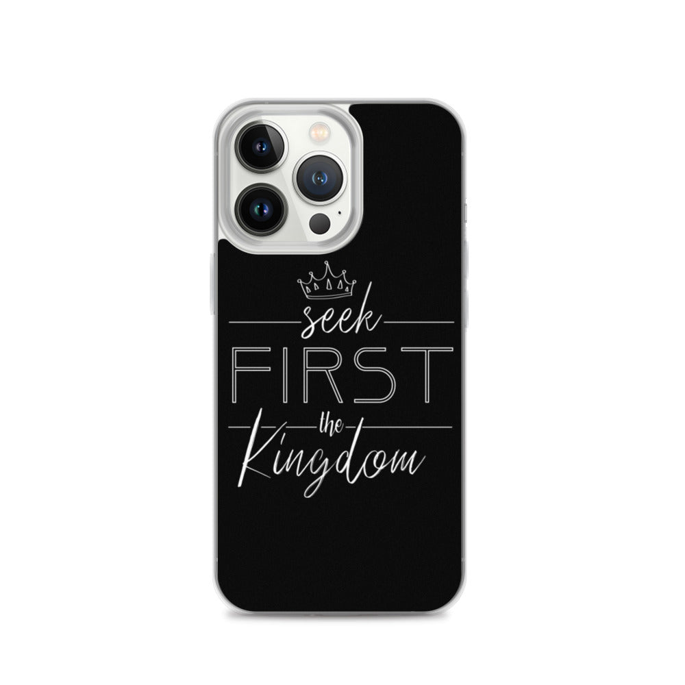Seek first the kingdom - christliche iPhone Handyhülle