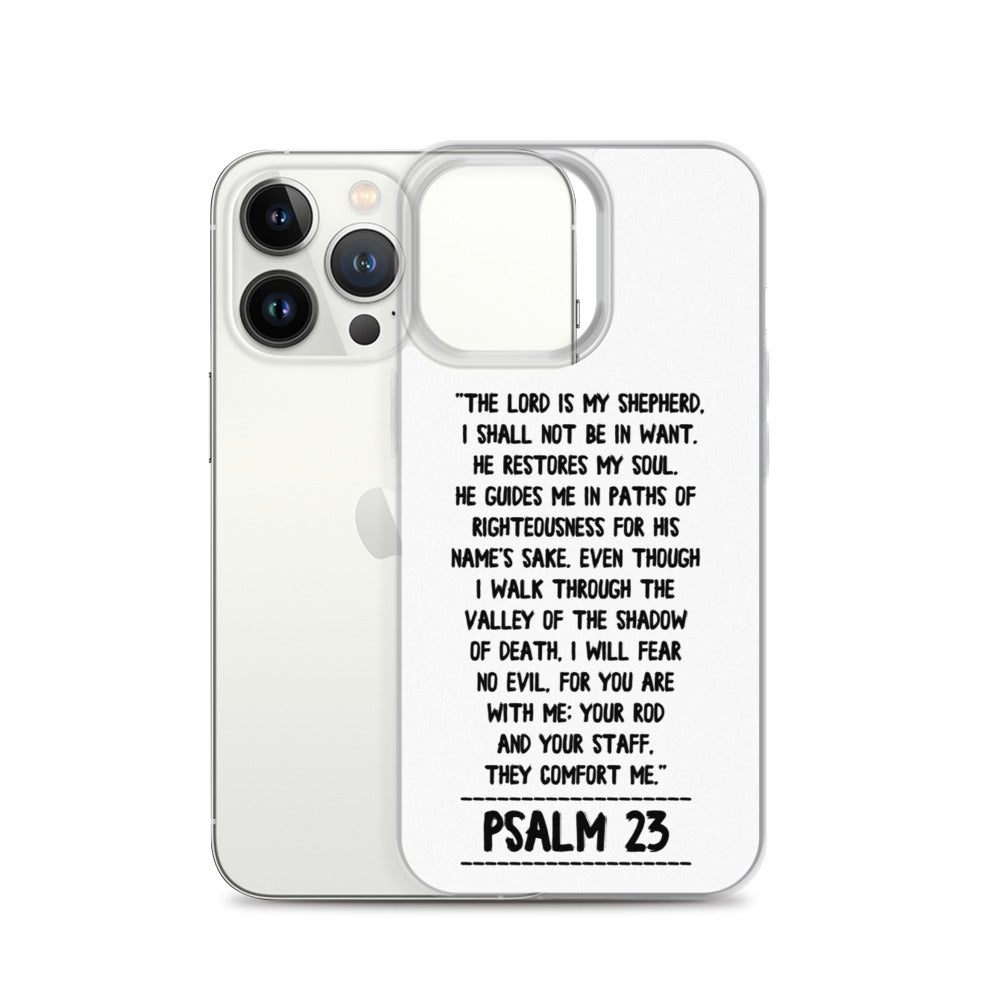 The Lord is my Shepherd Psalm 23 iPhone Hülle