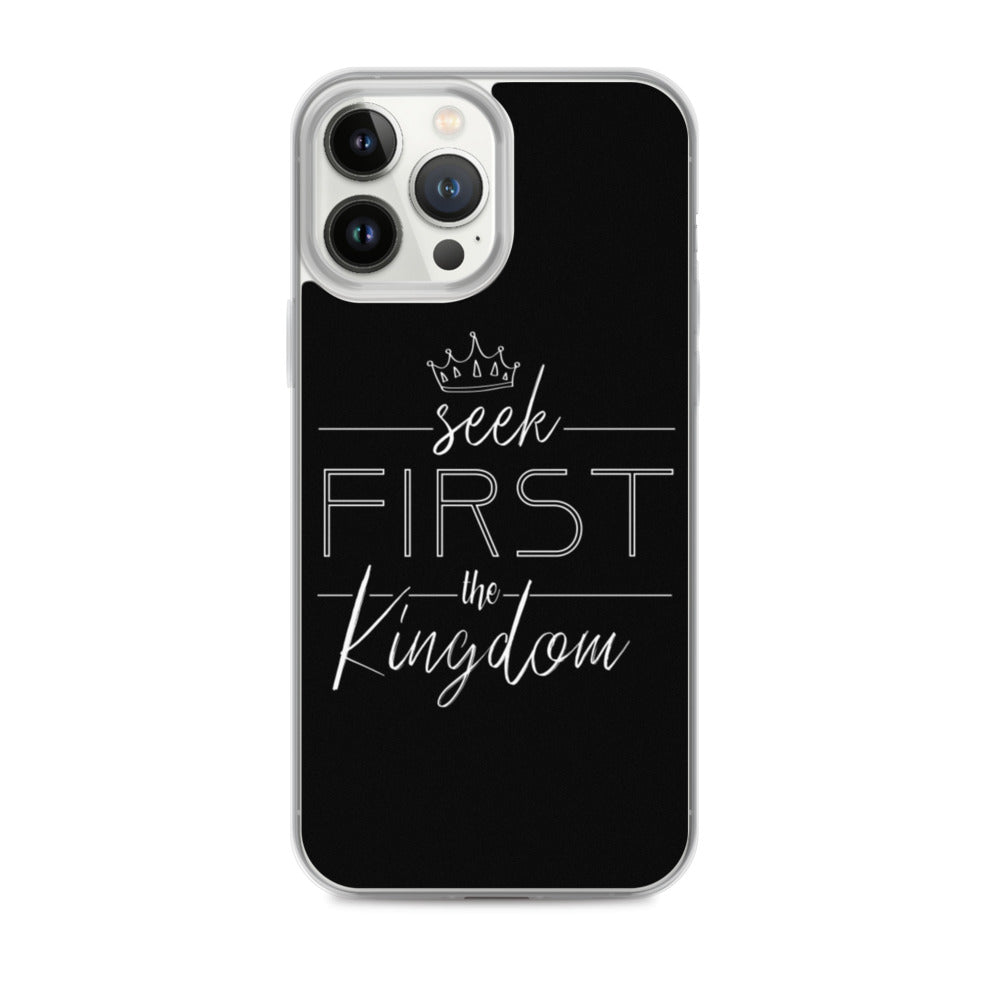 Seek first the kingdom - christliche iPhone Handyhülle