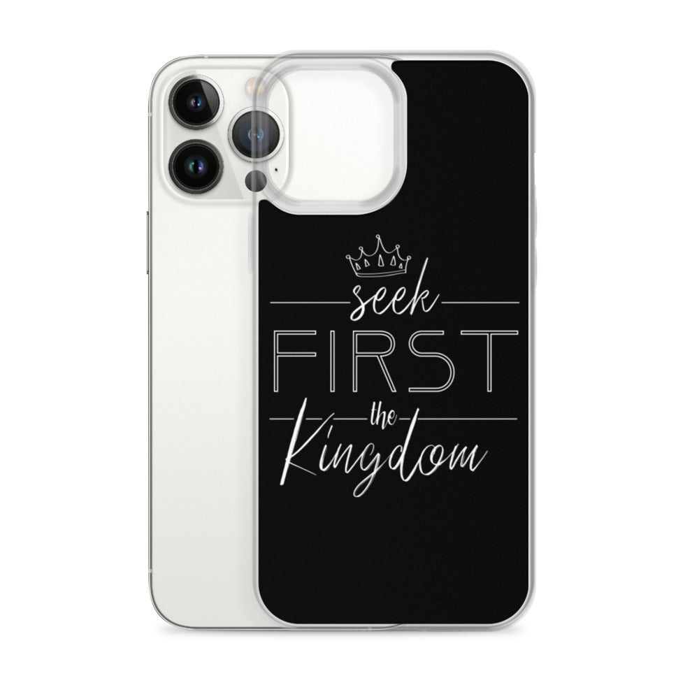 Seek first the kingdom - christliche iPhone Handyhülle