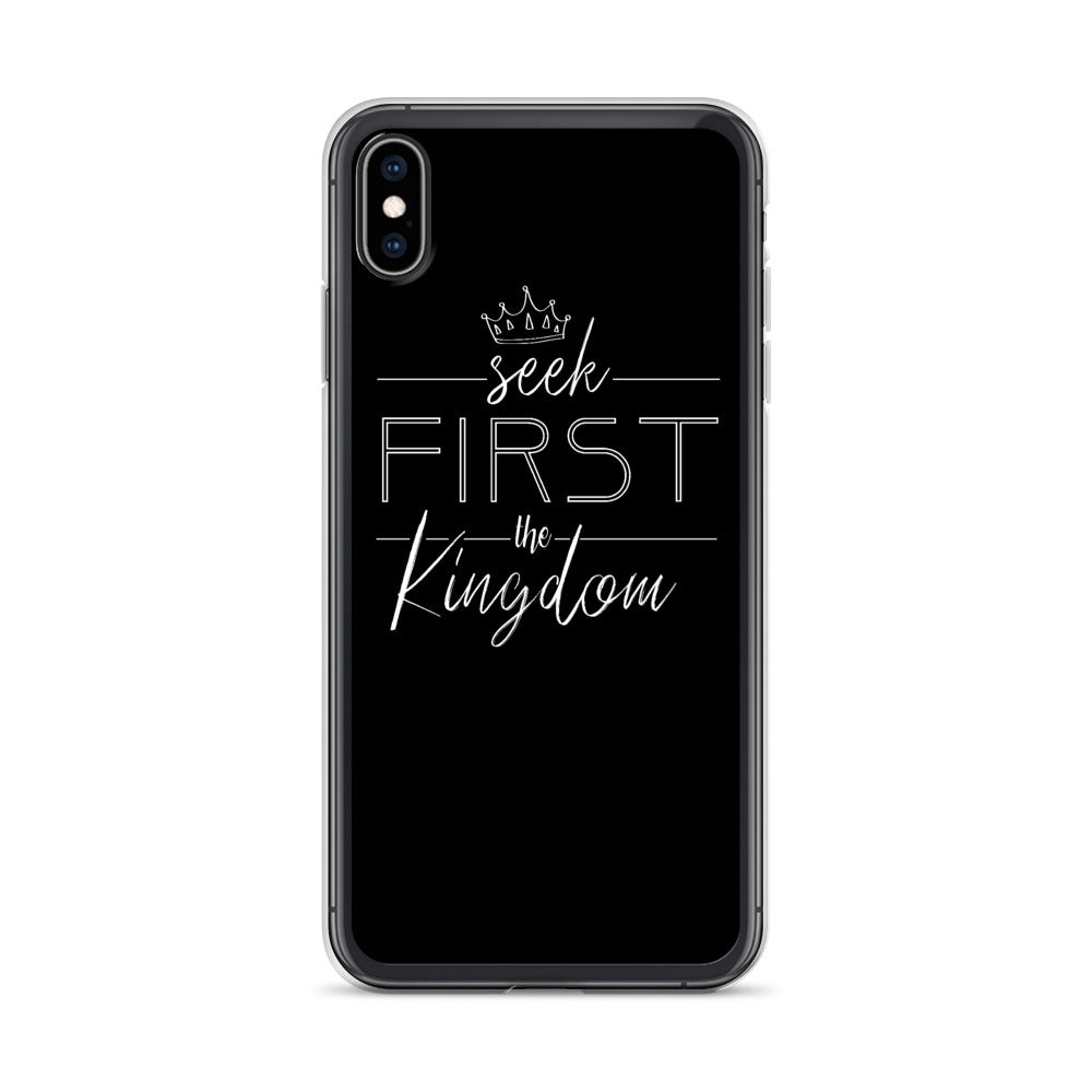 Seek first the kingdom iPhone Hülle - gesegnet