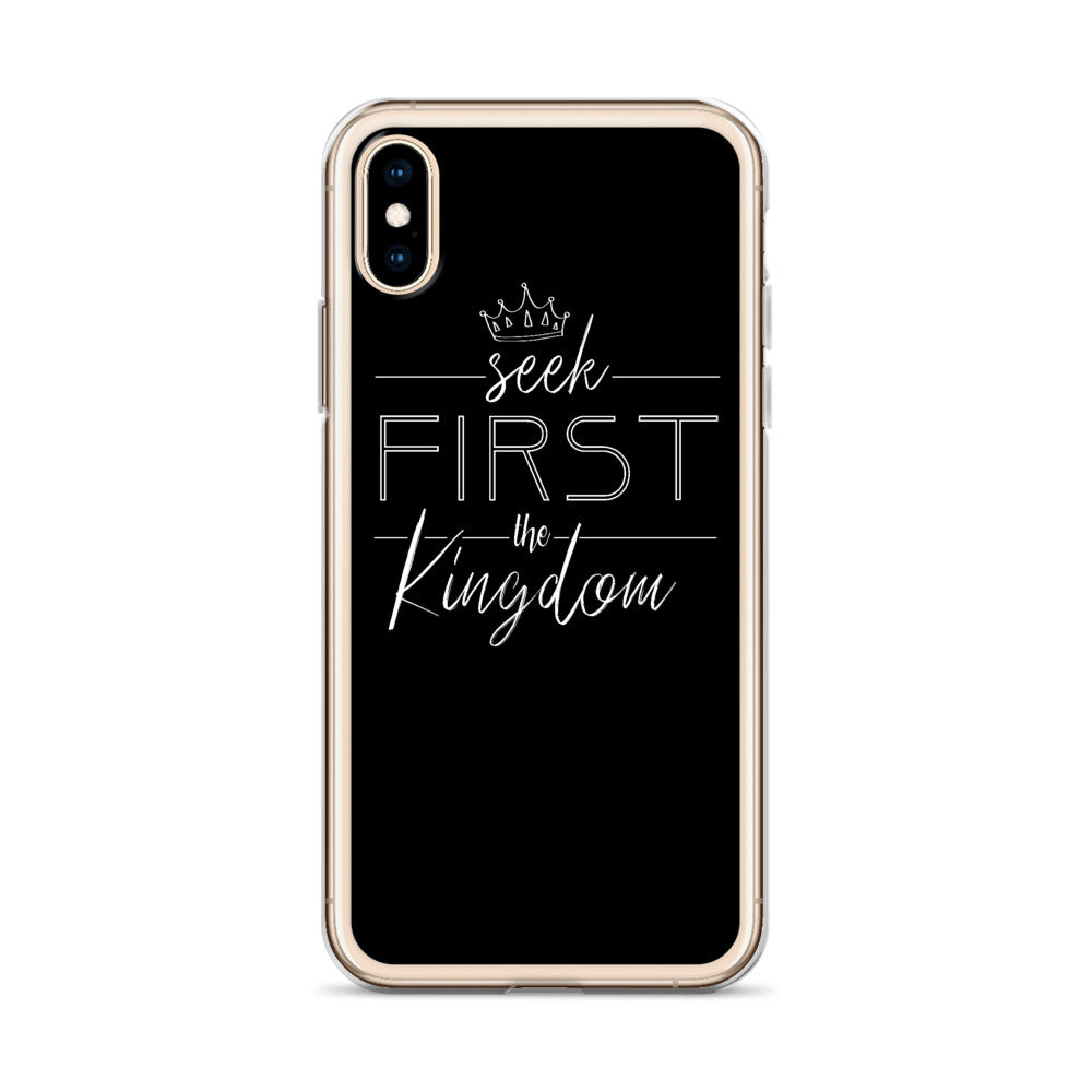 Seek first the kingdom iPhone Hülle - gesegnet