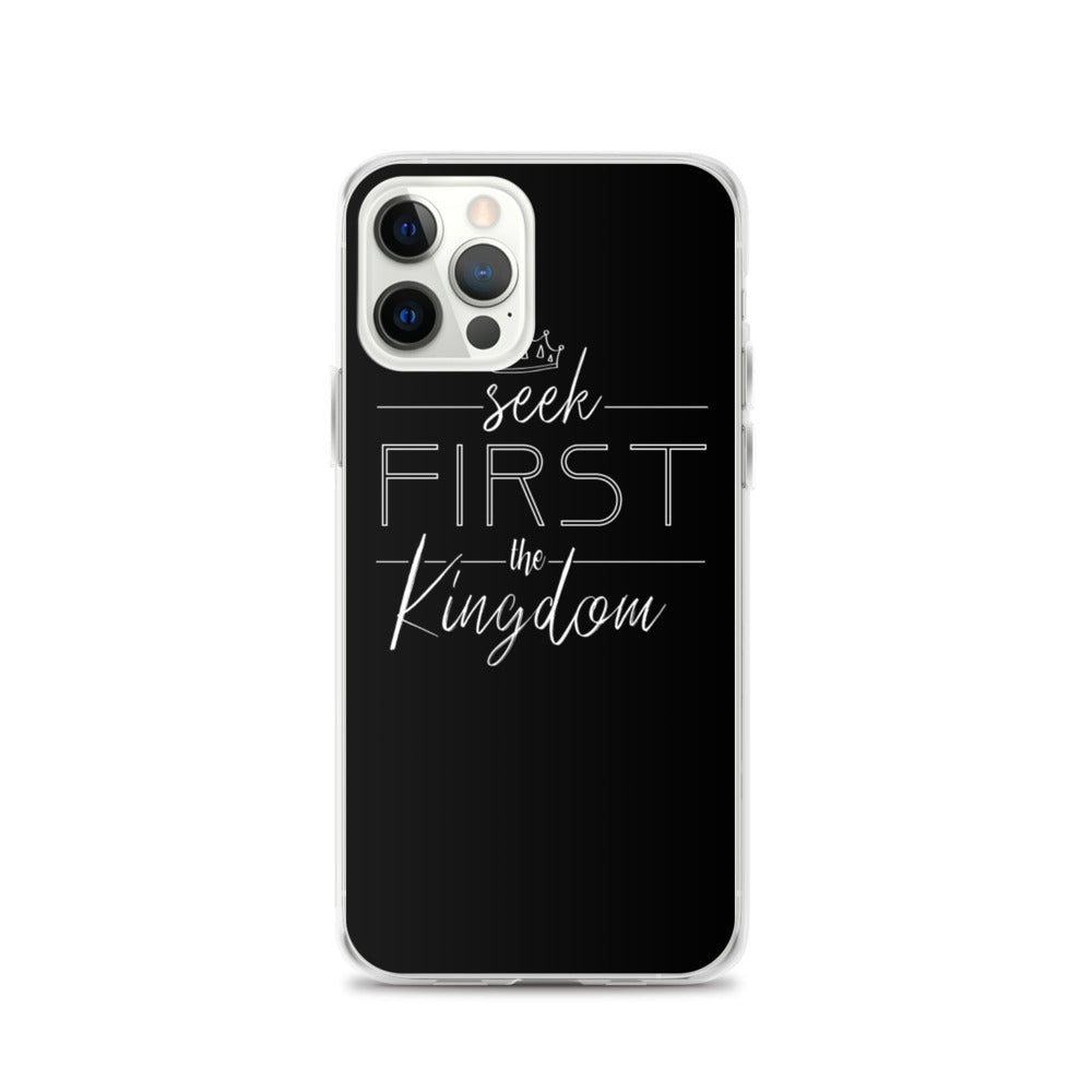Seek first the kingdom iPhone Hülle - gesegnet