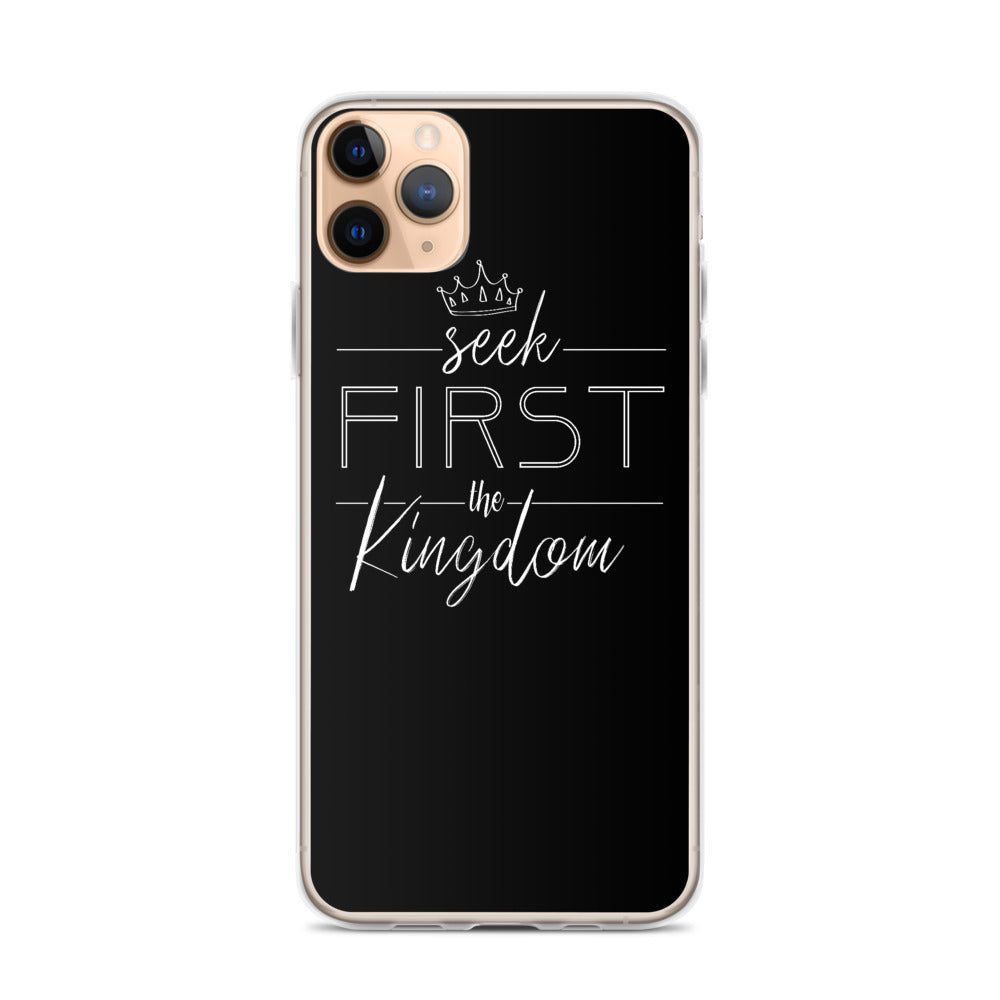 Seek first the kingdom iPhone Hülle - gesegnet