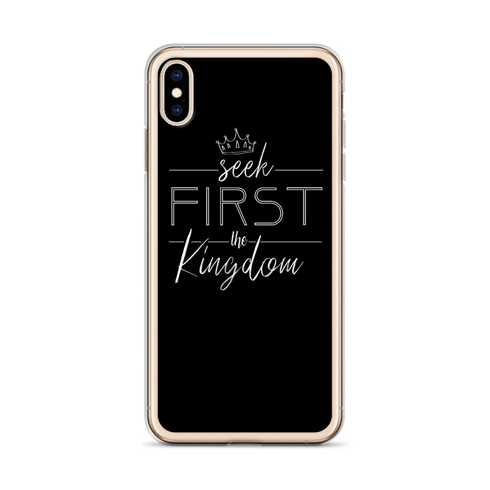 Seek first the kingdom iPhone Hülle - gesegnet