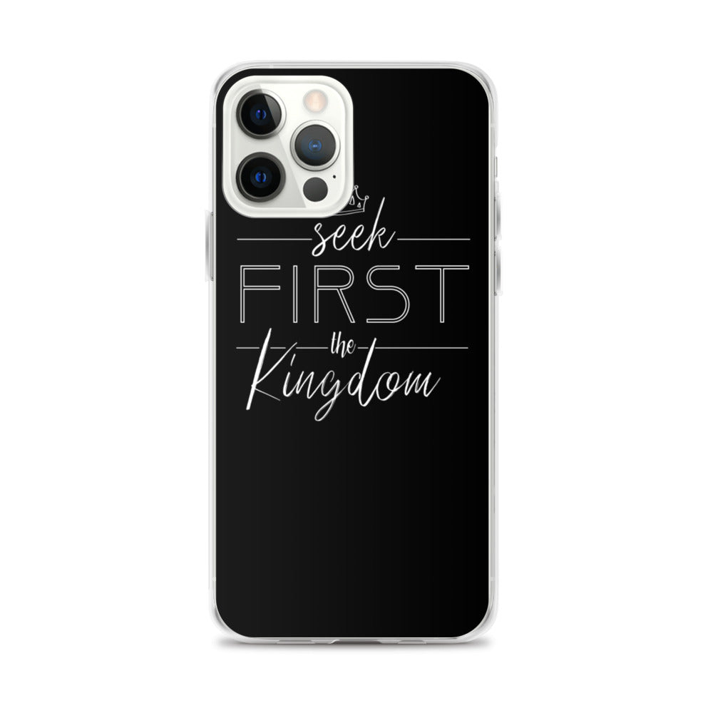 Seek first the kingdom iPhone Hülle - gesegnet