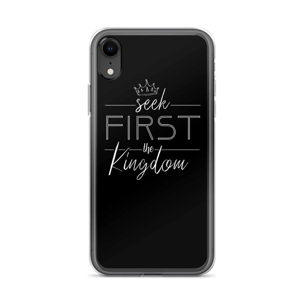 Seek first the kingdom iPhone Hülle - gesegnet